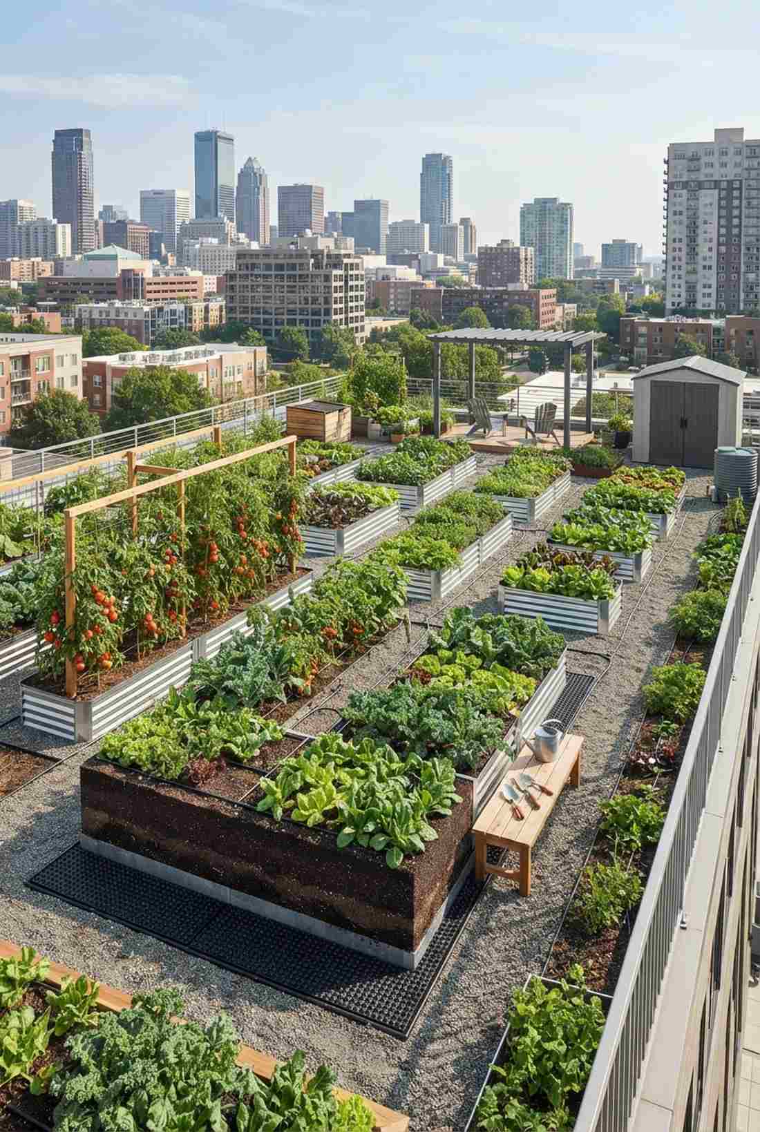 comprehensive green roof hybrids