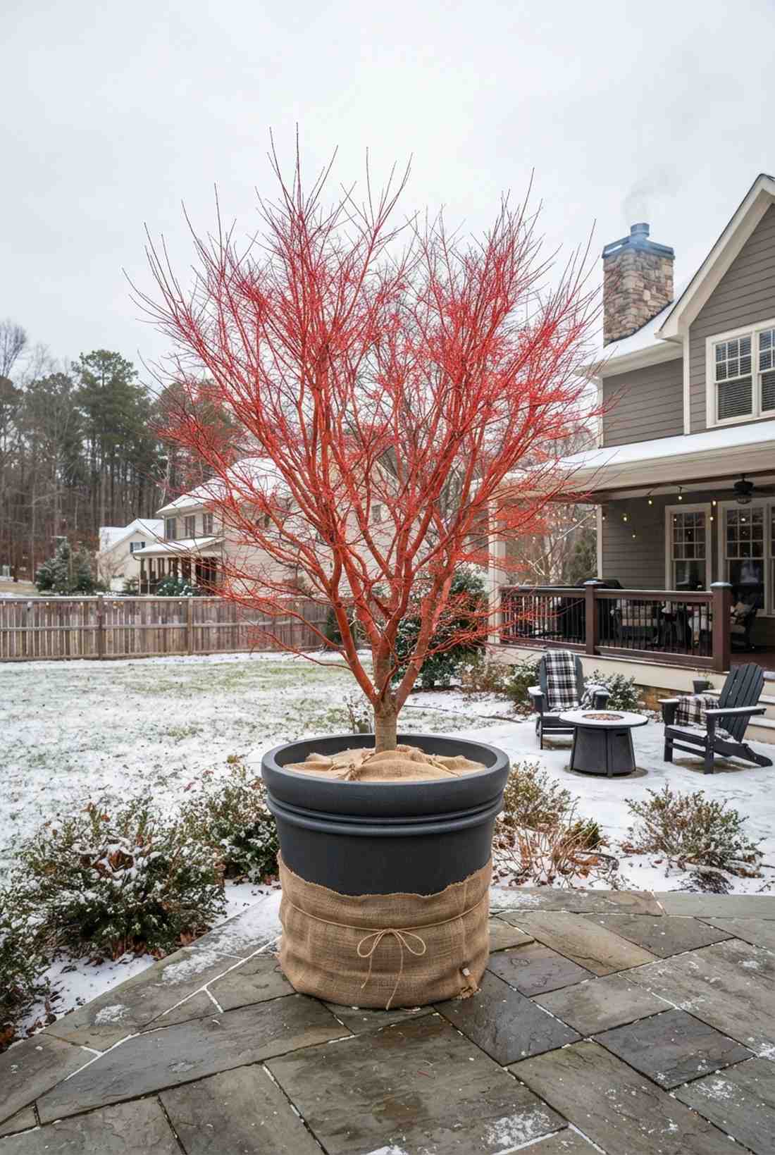 coral bark maple winter interest