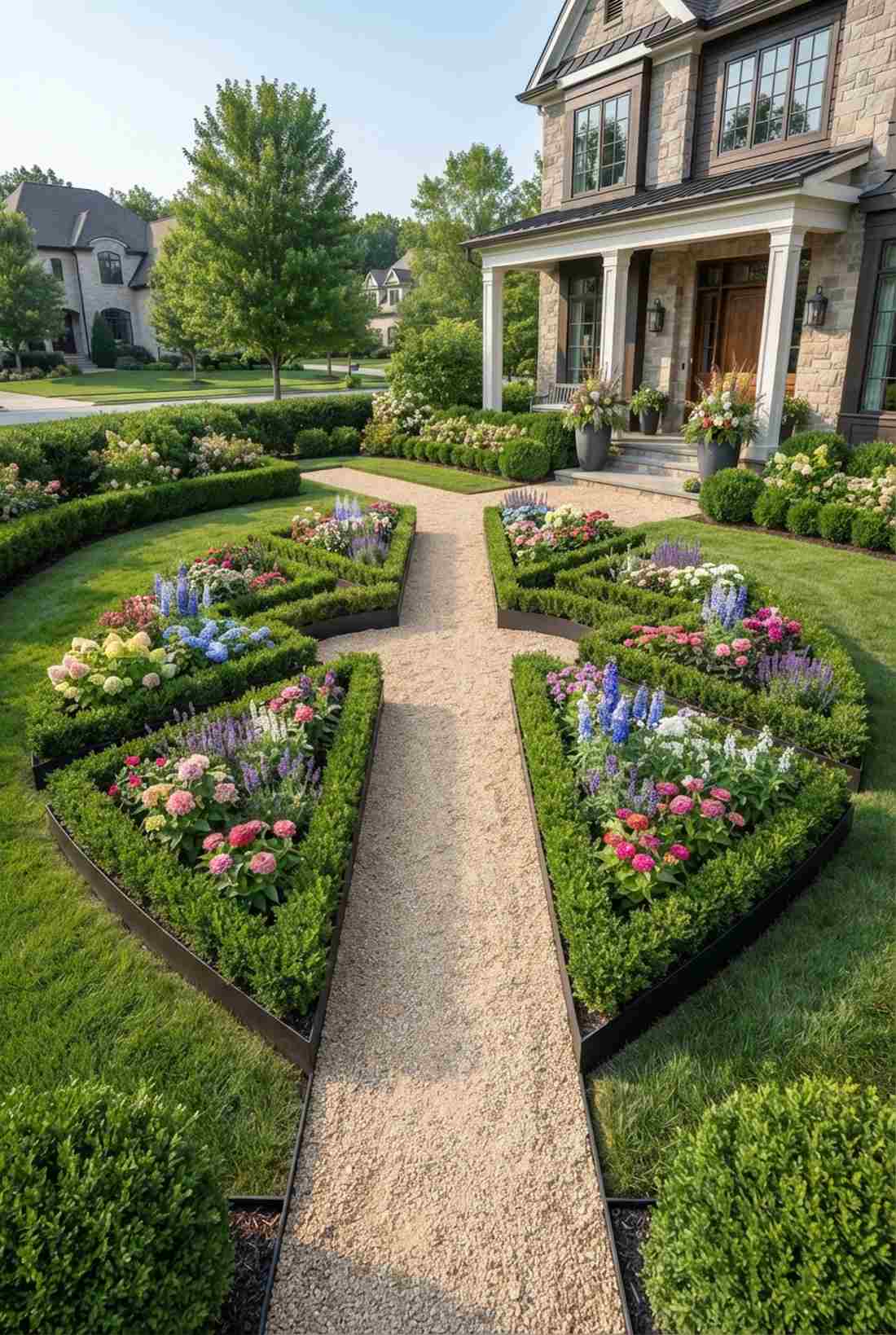 formal parterre cutting garden