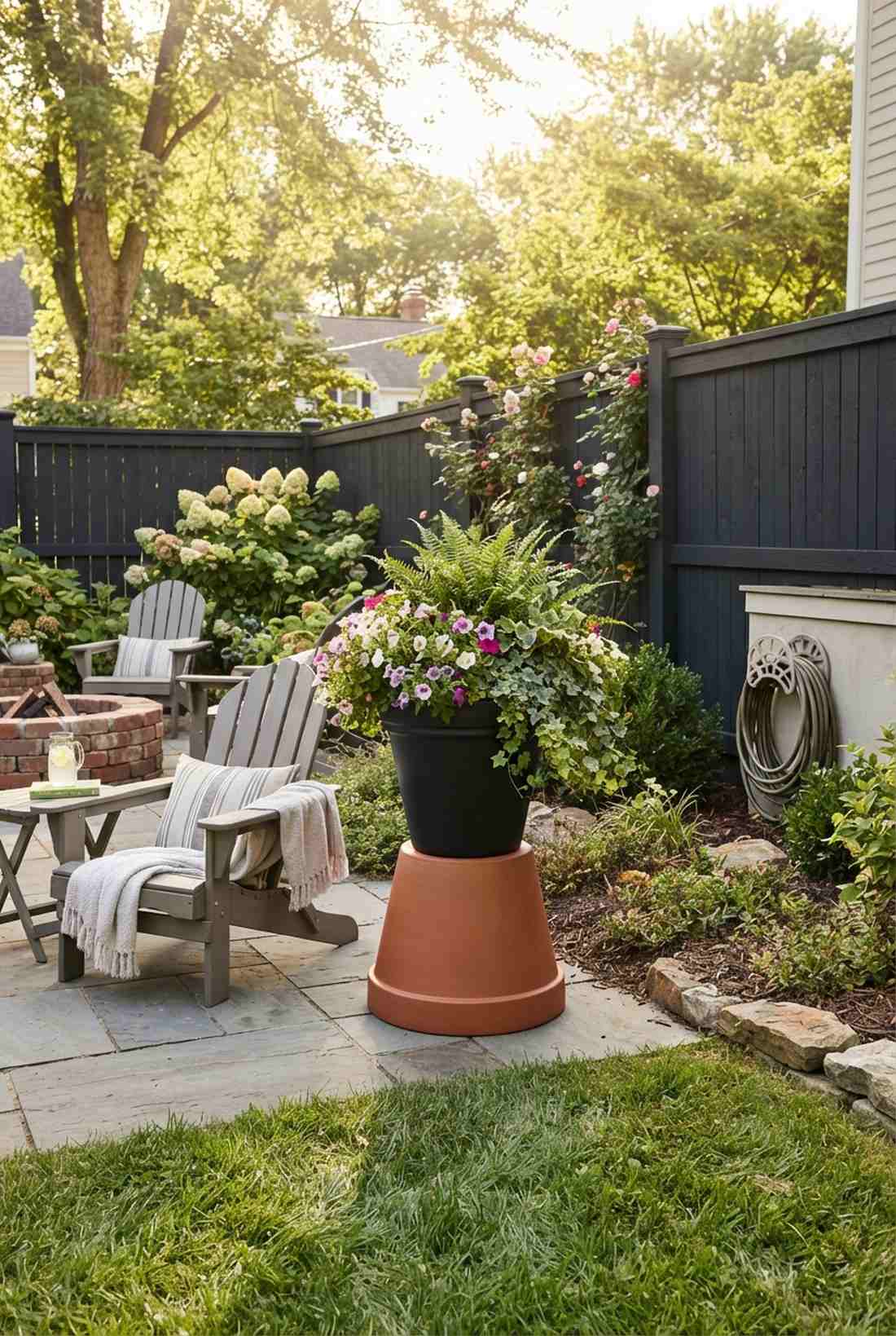 inverted pot pedestals
