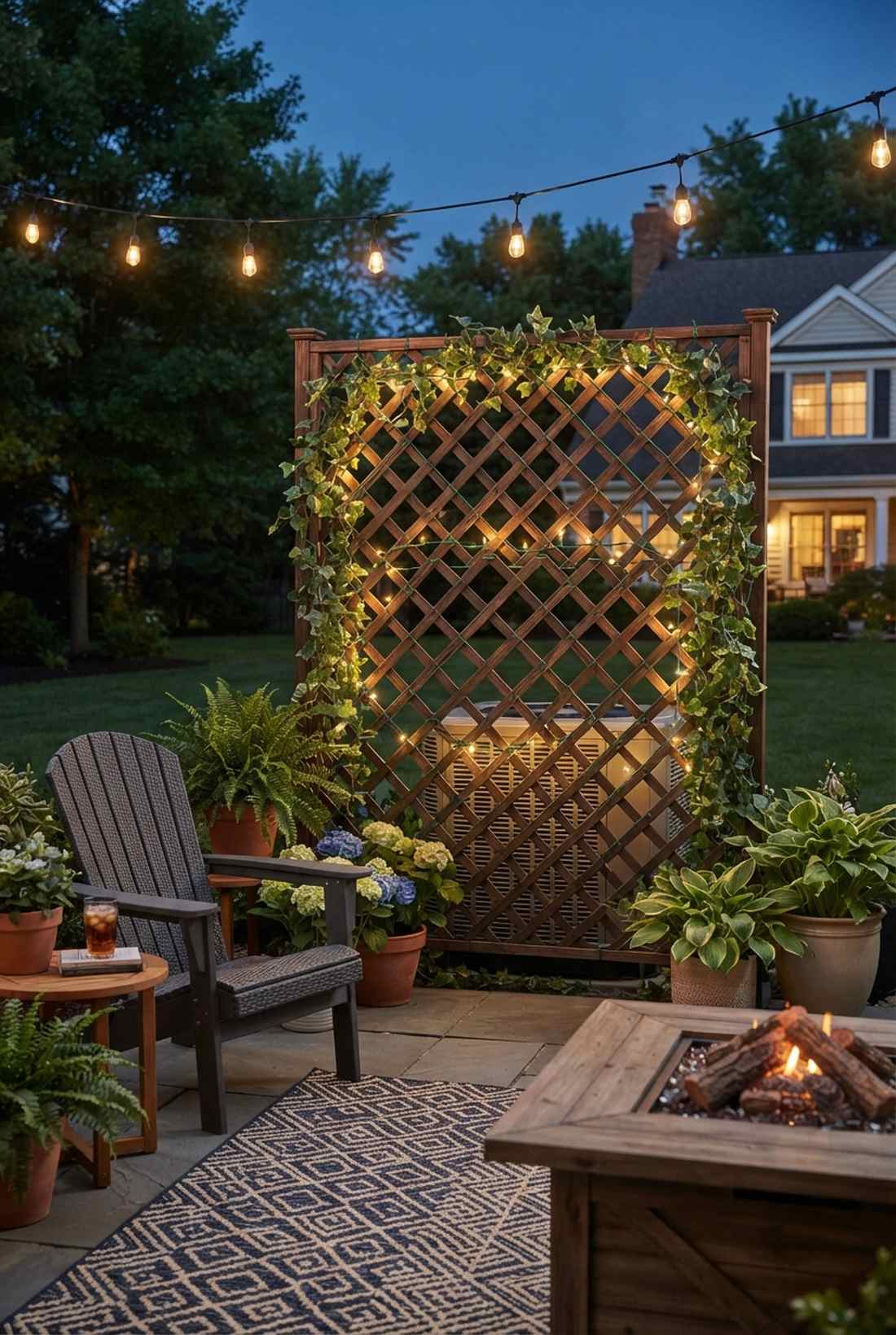 lattice weave pattern