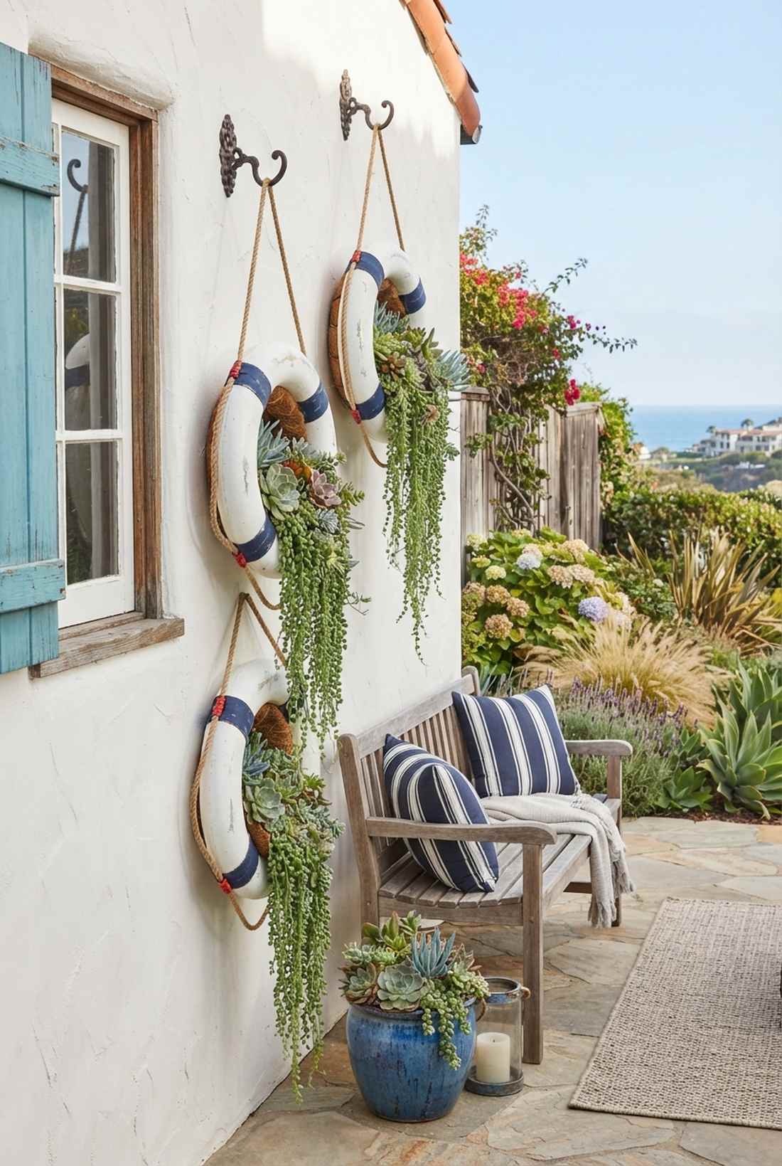 life ring planters