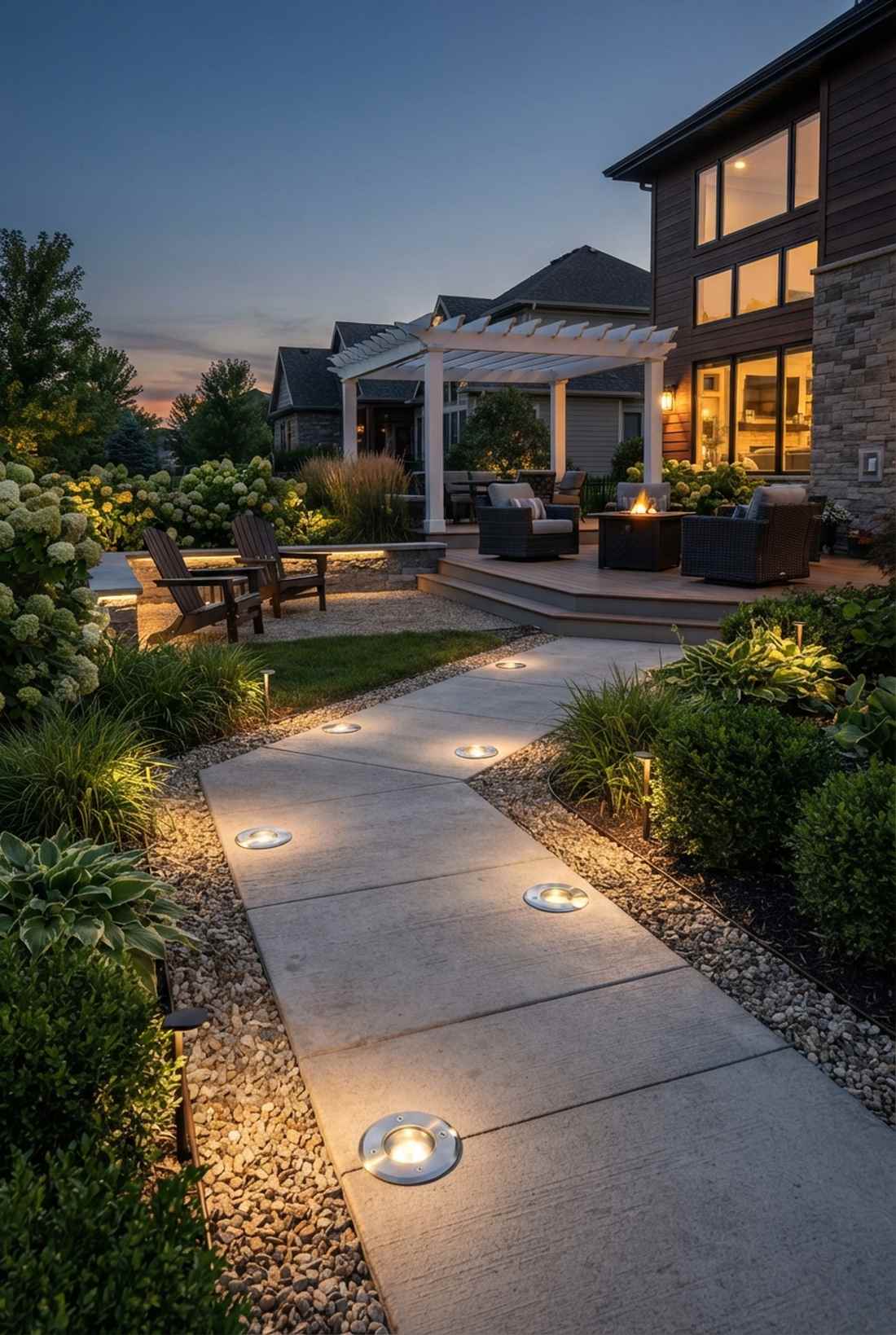 low profile disk lights