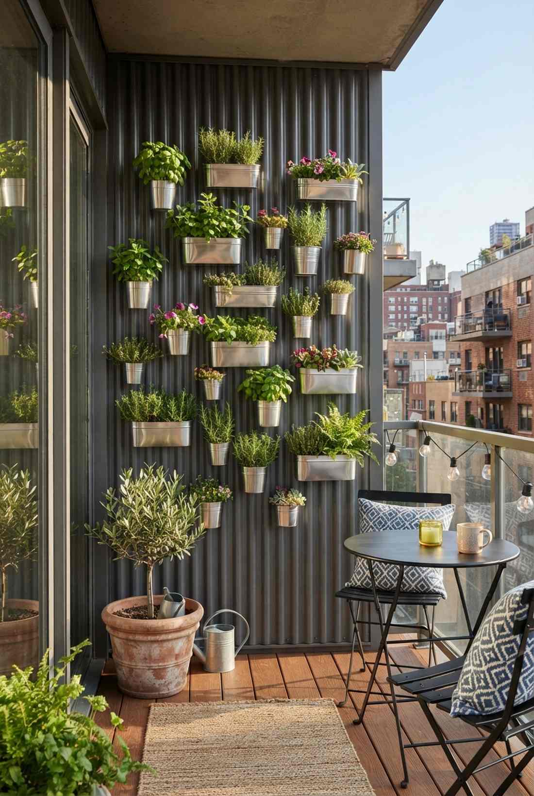 magnetic metal wall containers
