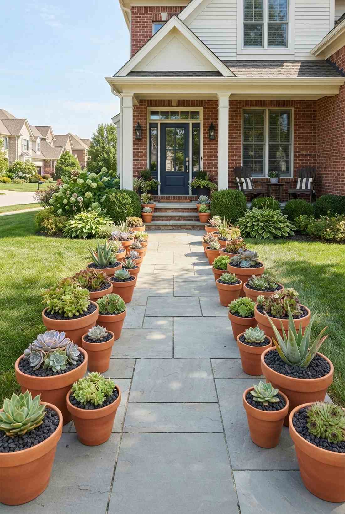 pathway border accent