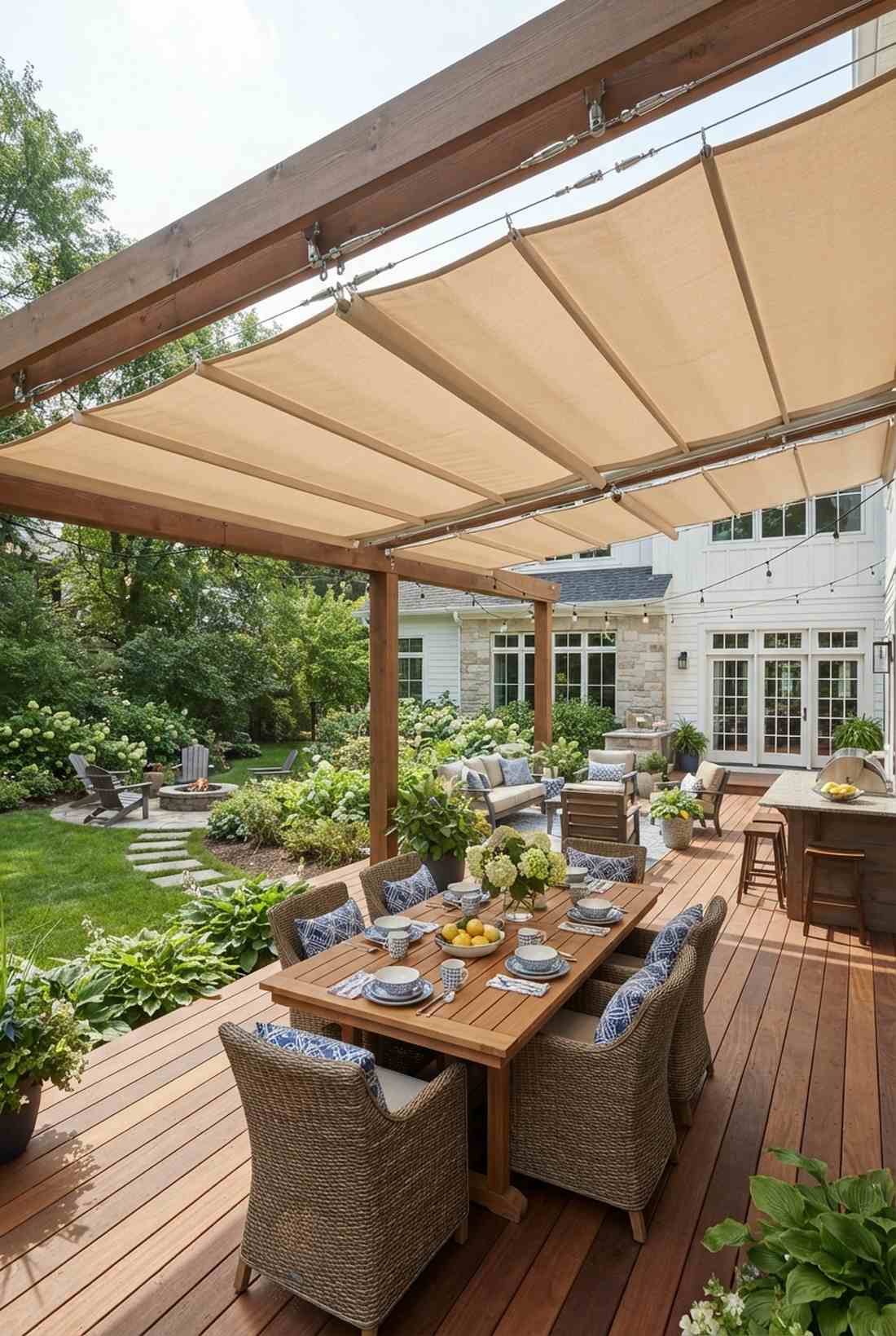 retractable fabric canopy