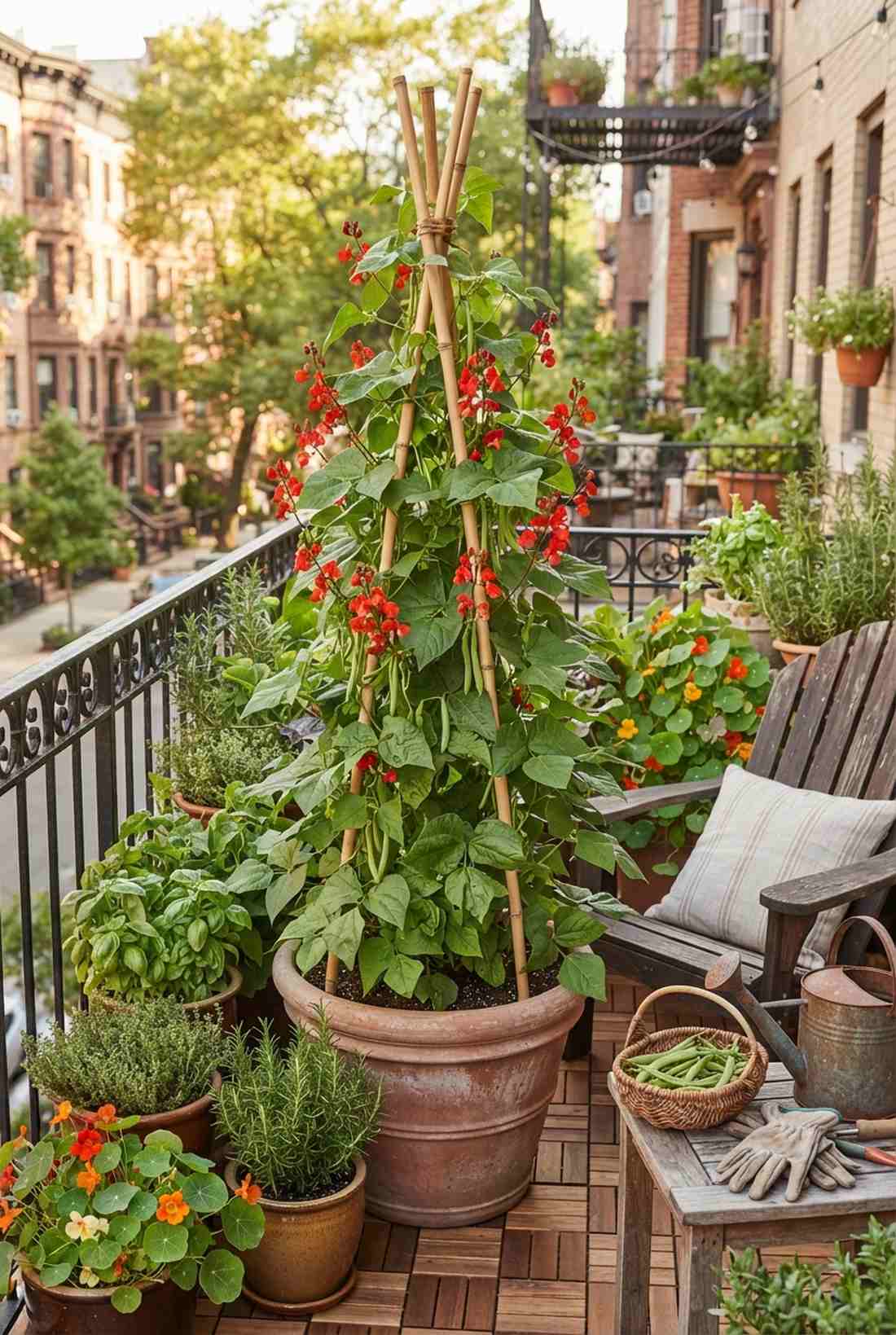 scarlet runner beans