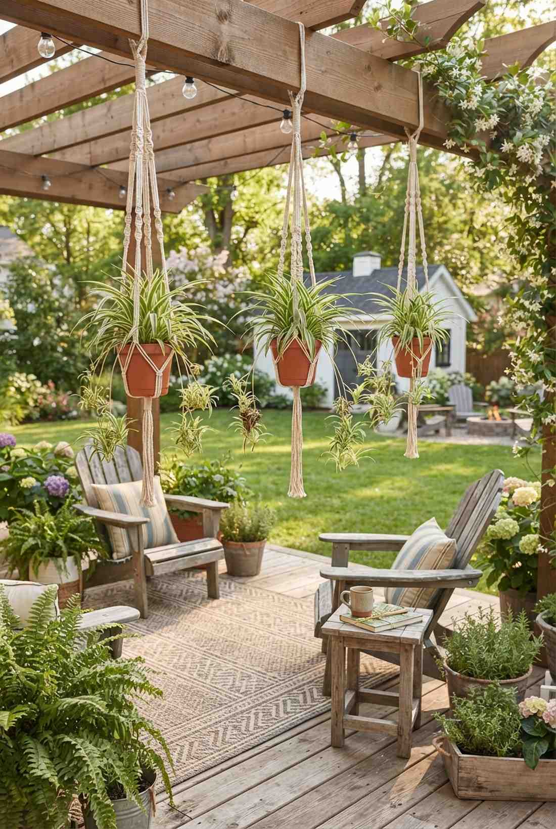 spider plant architectural accents