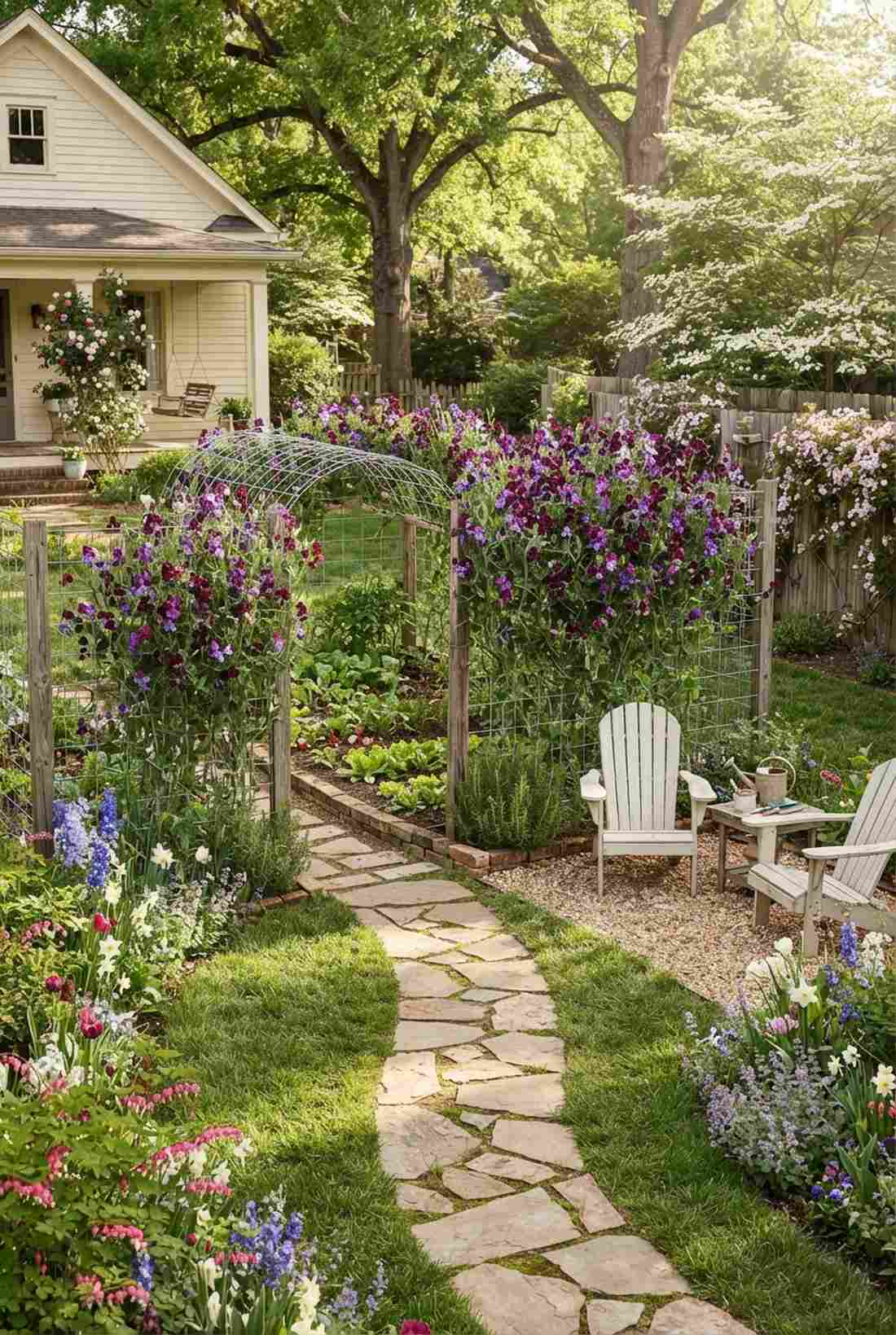sweet pea purple