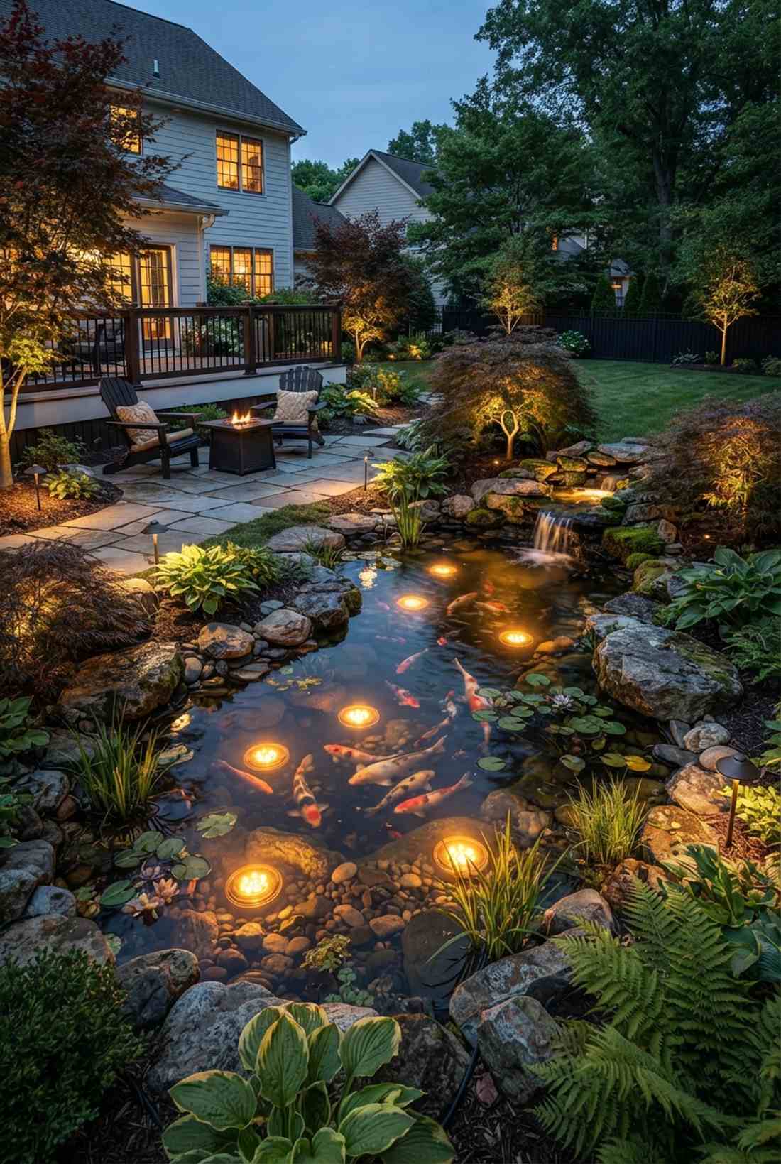 underwater pond lighting