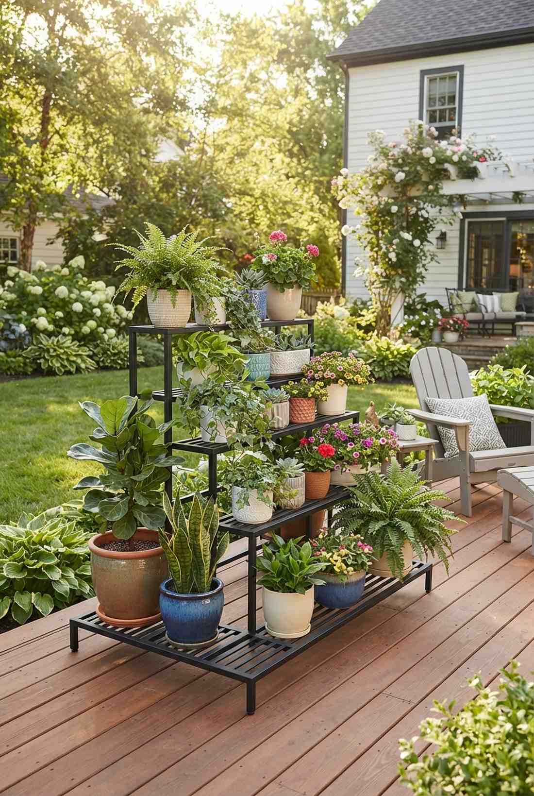 vertical tower planters