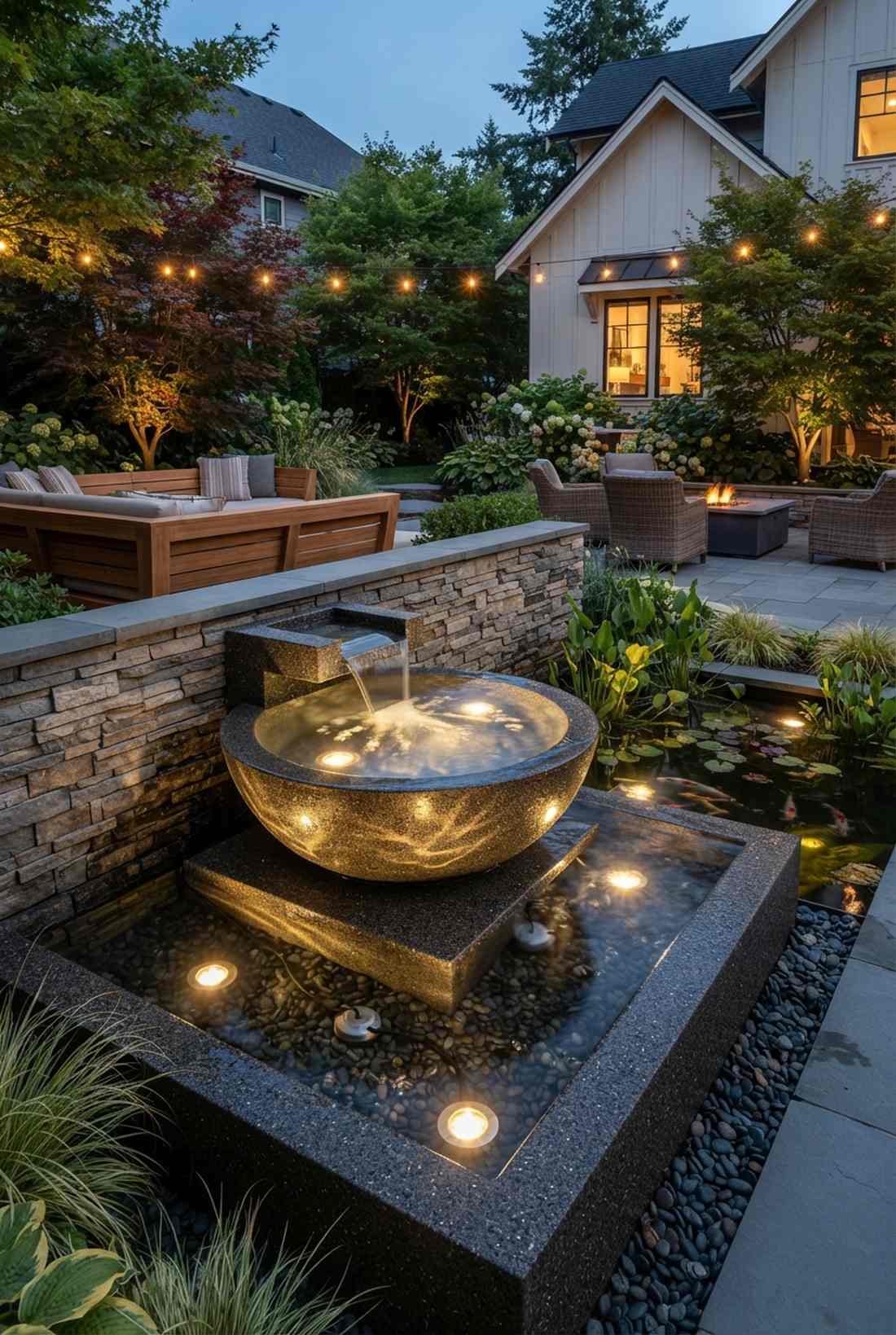 water feature submersible leds