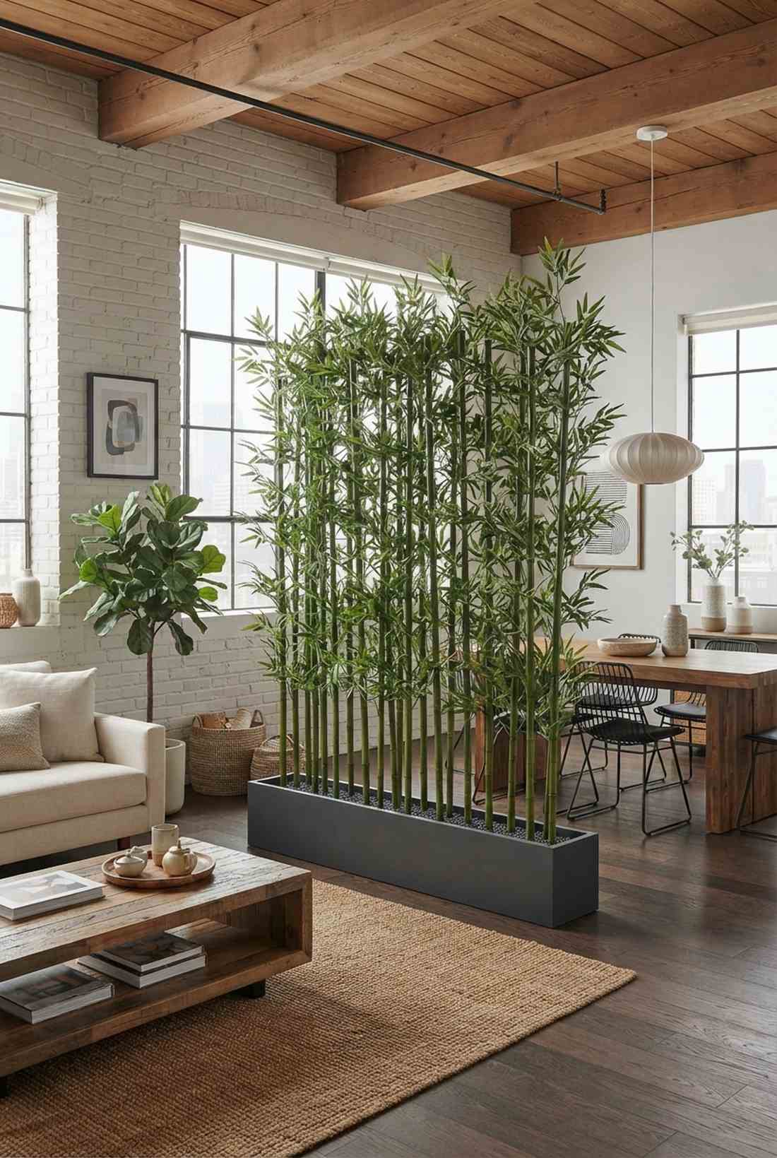 bamboo stalks