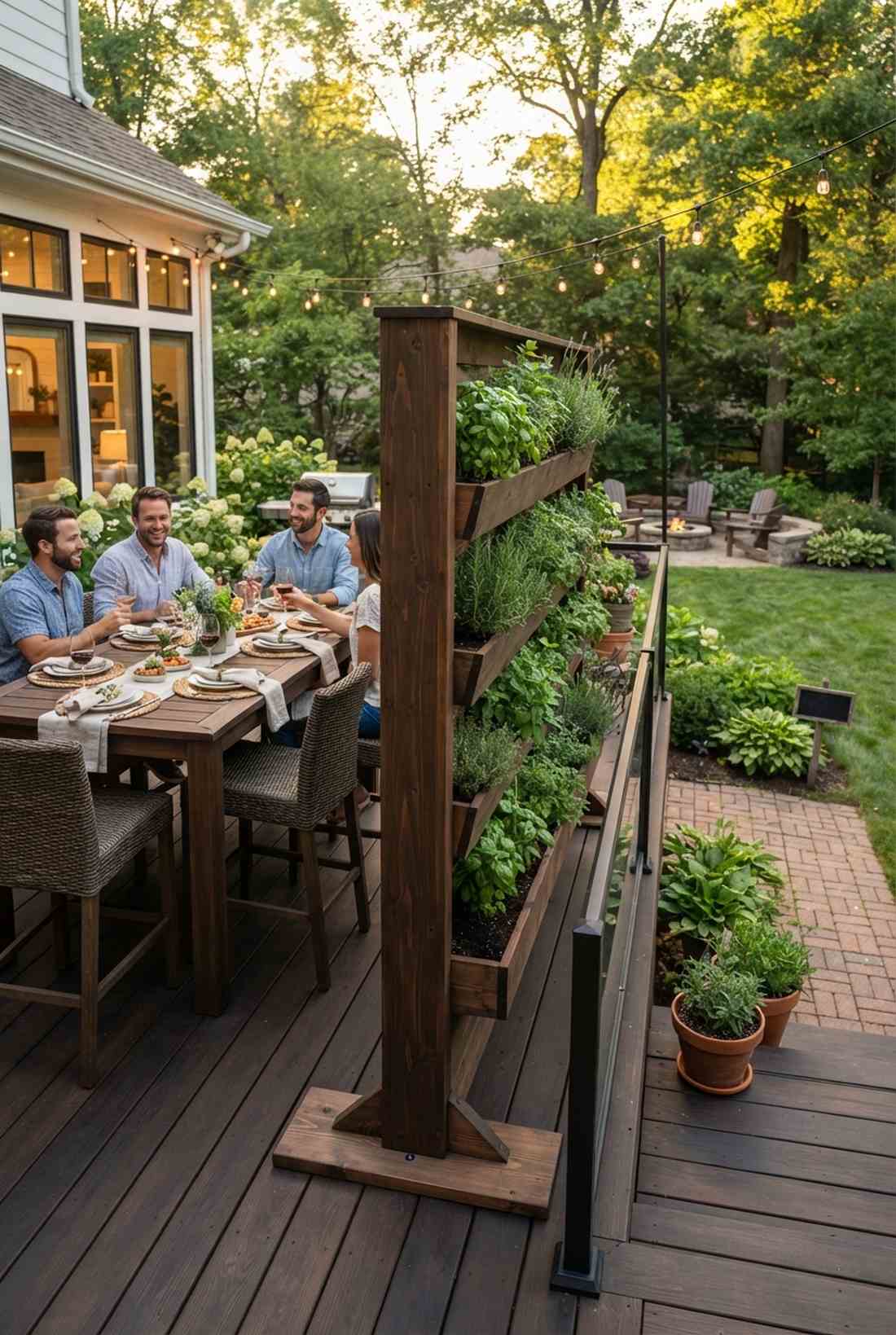 bar height narrow herb ledge