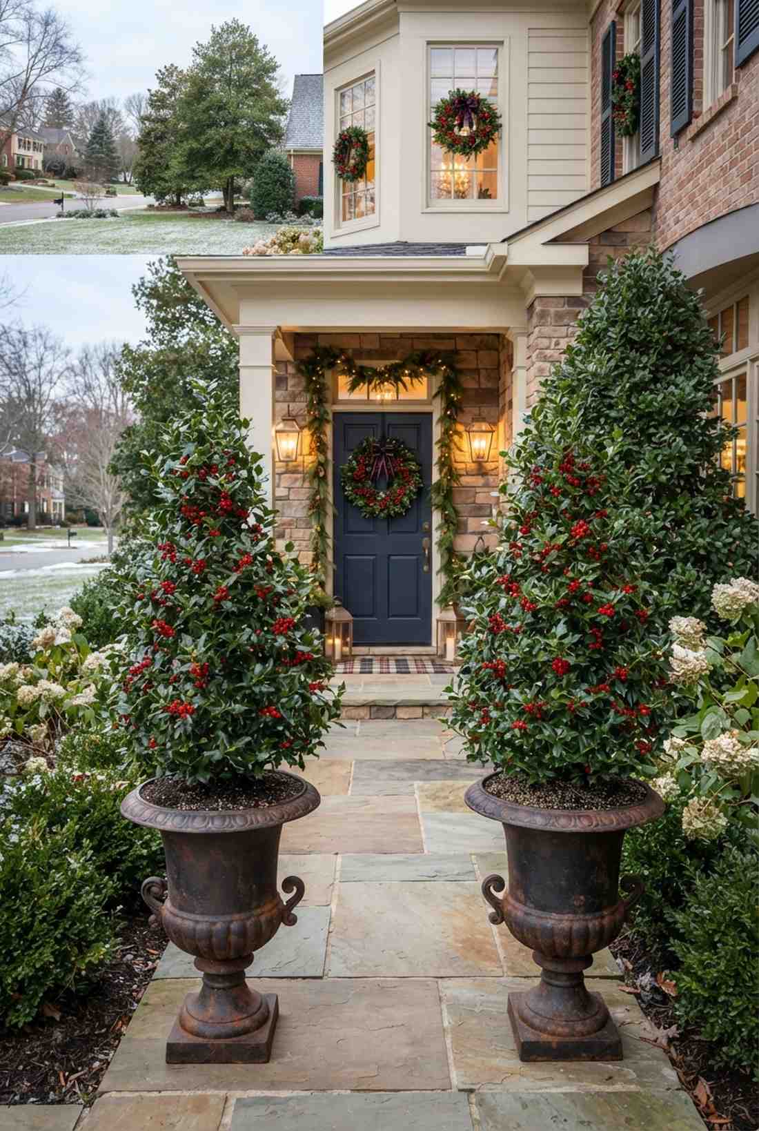 english holly classic red berries