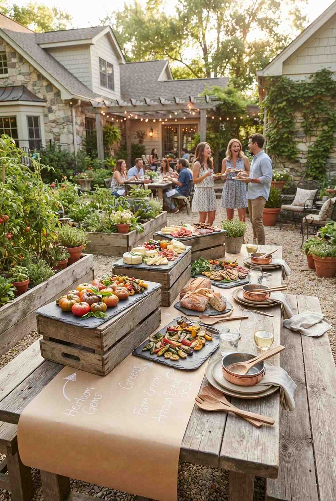 farm to table micro feast