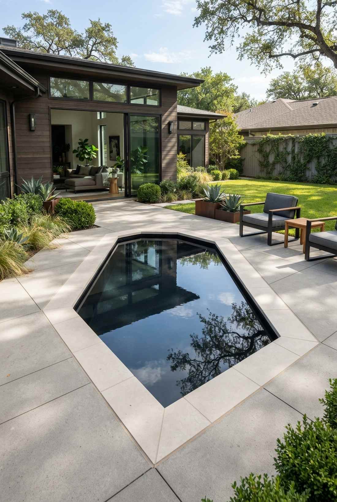 formal reflecting pools