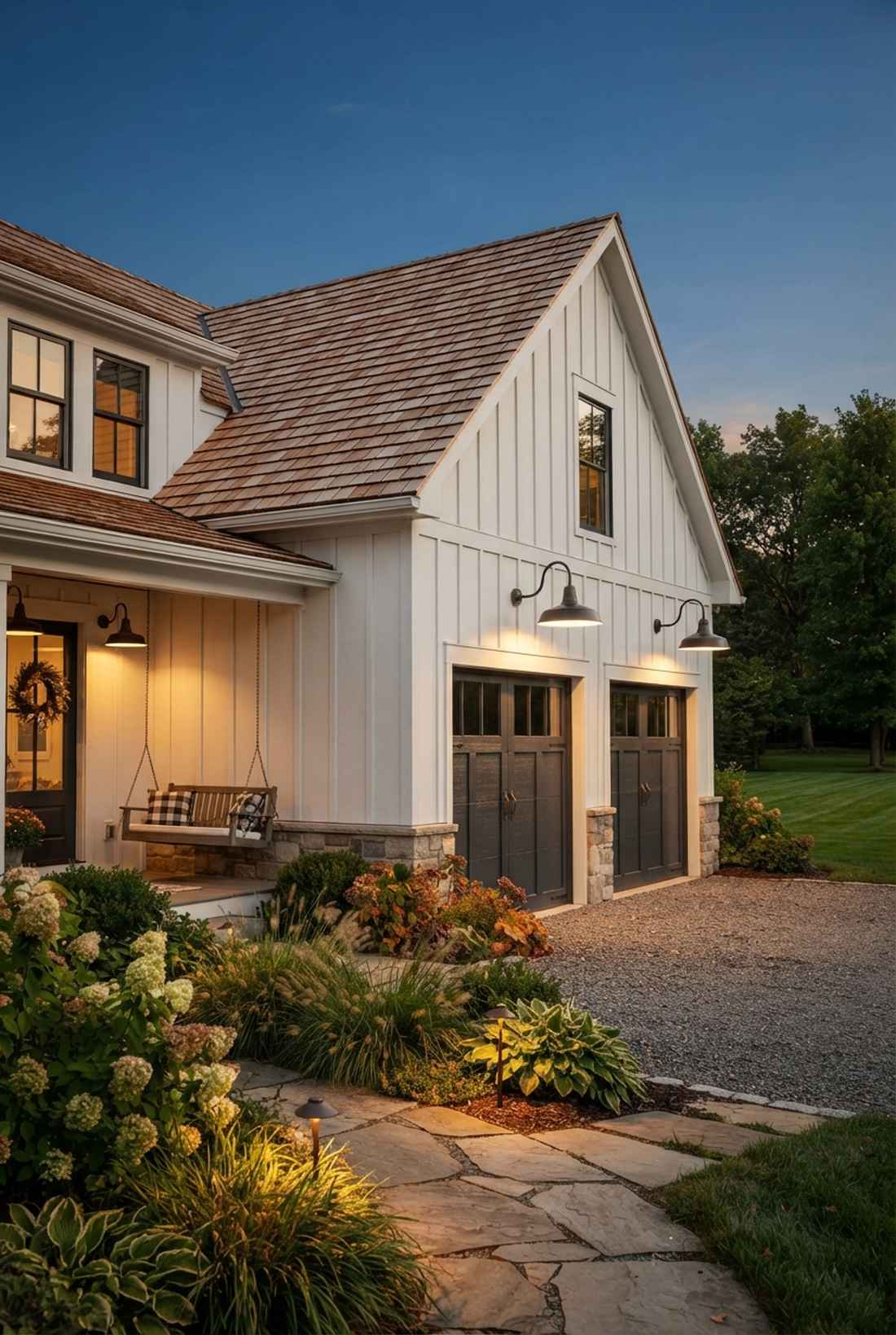 gooseneck barn style led lights