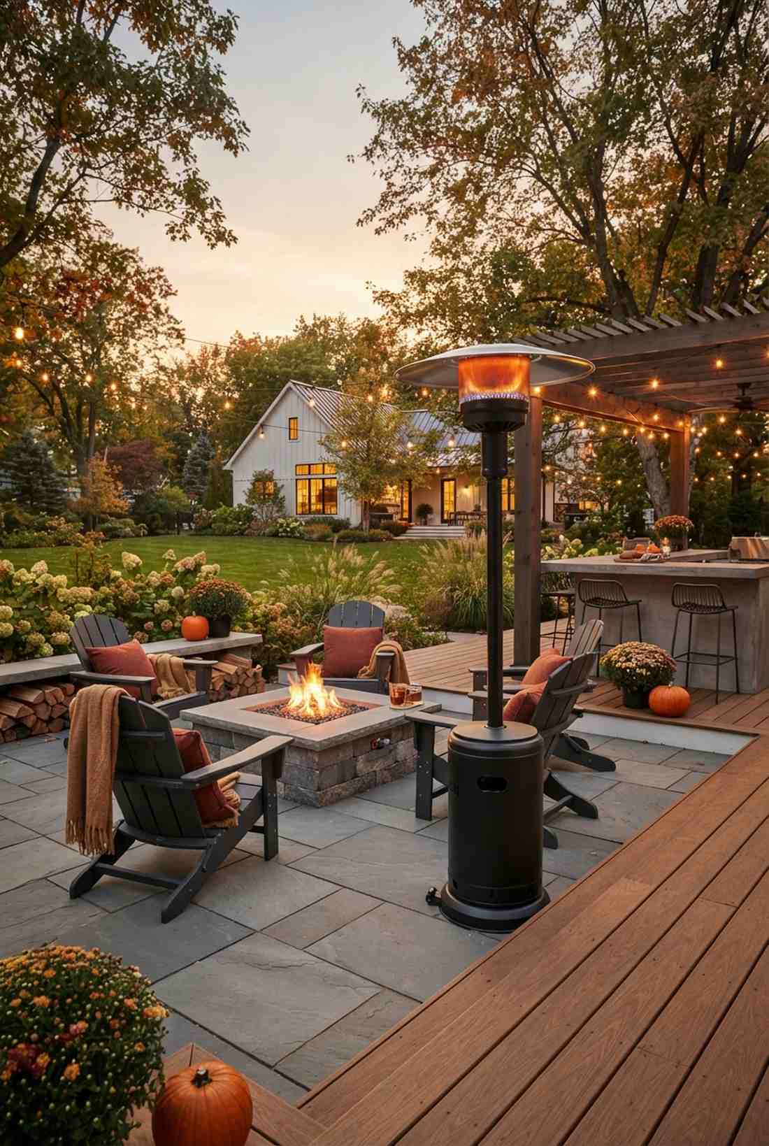 heavy duty standing propane heater