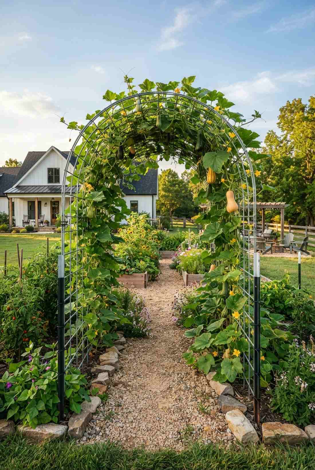 ladder display gardens