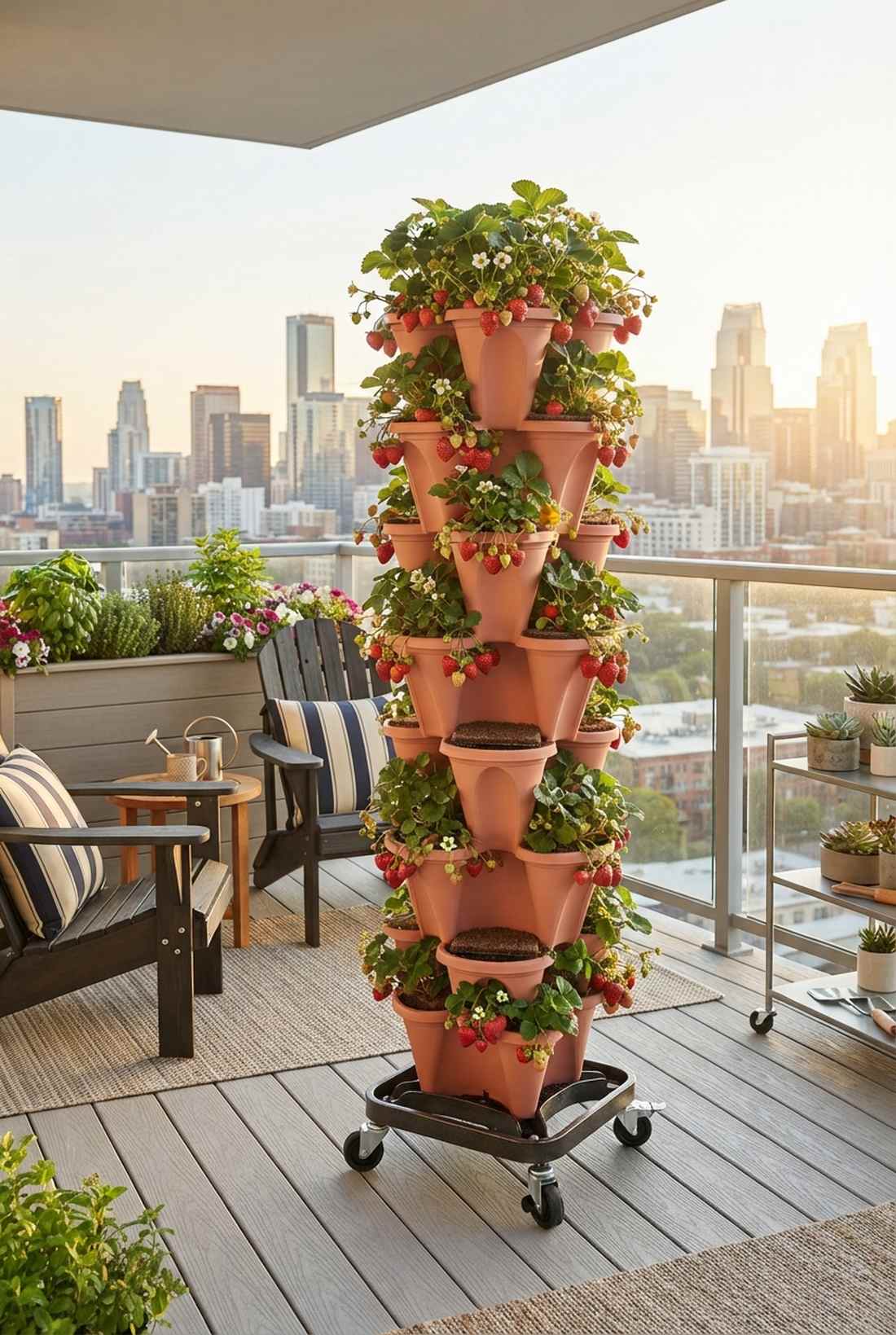 ladder style gardens