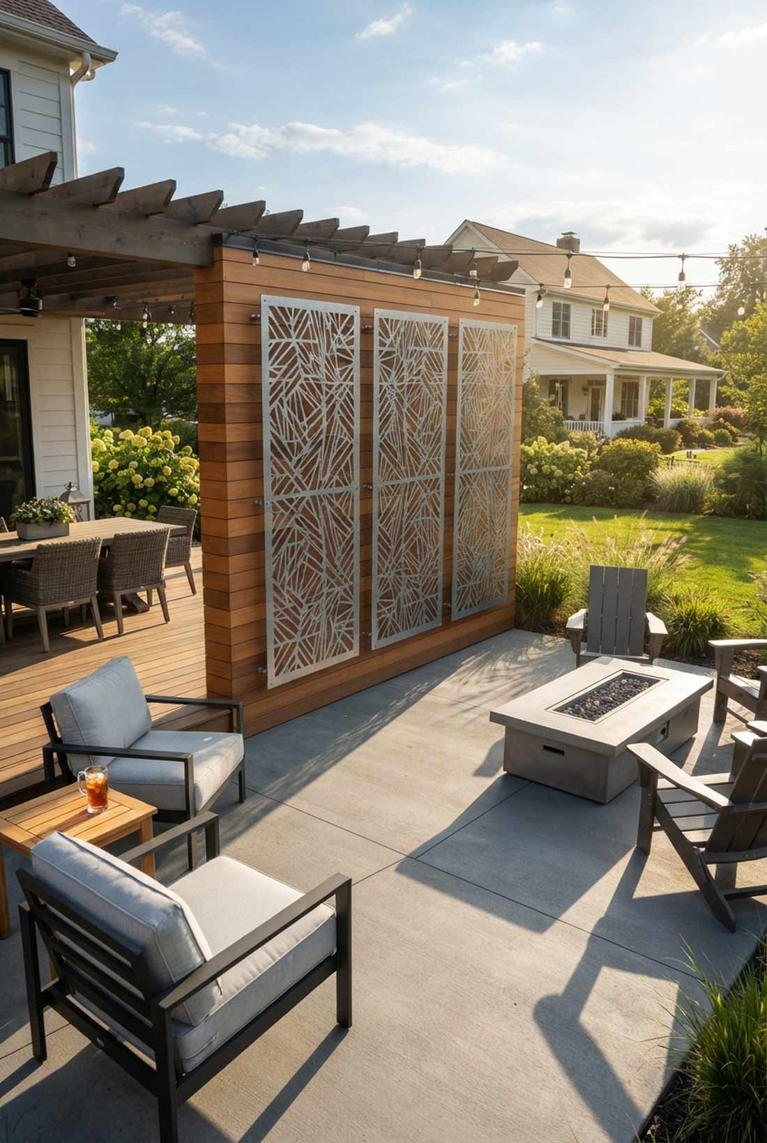 laser cut steel screens