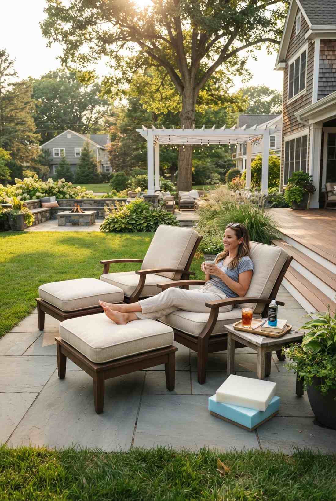 multi density foam layered seat cushions