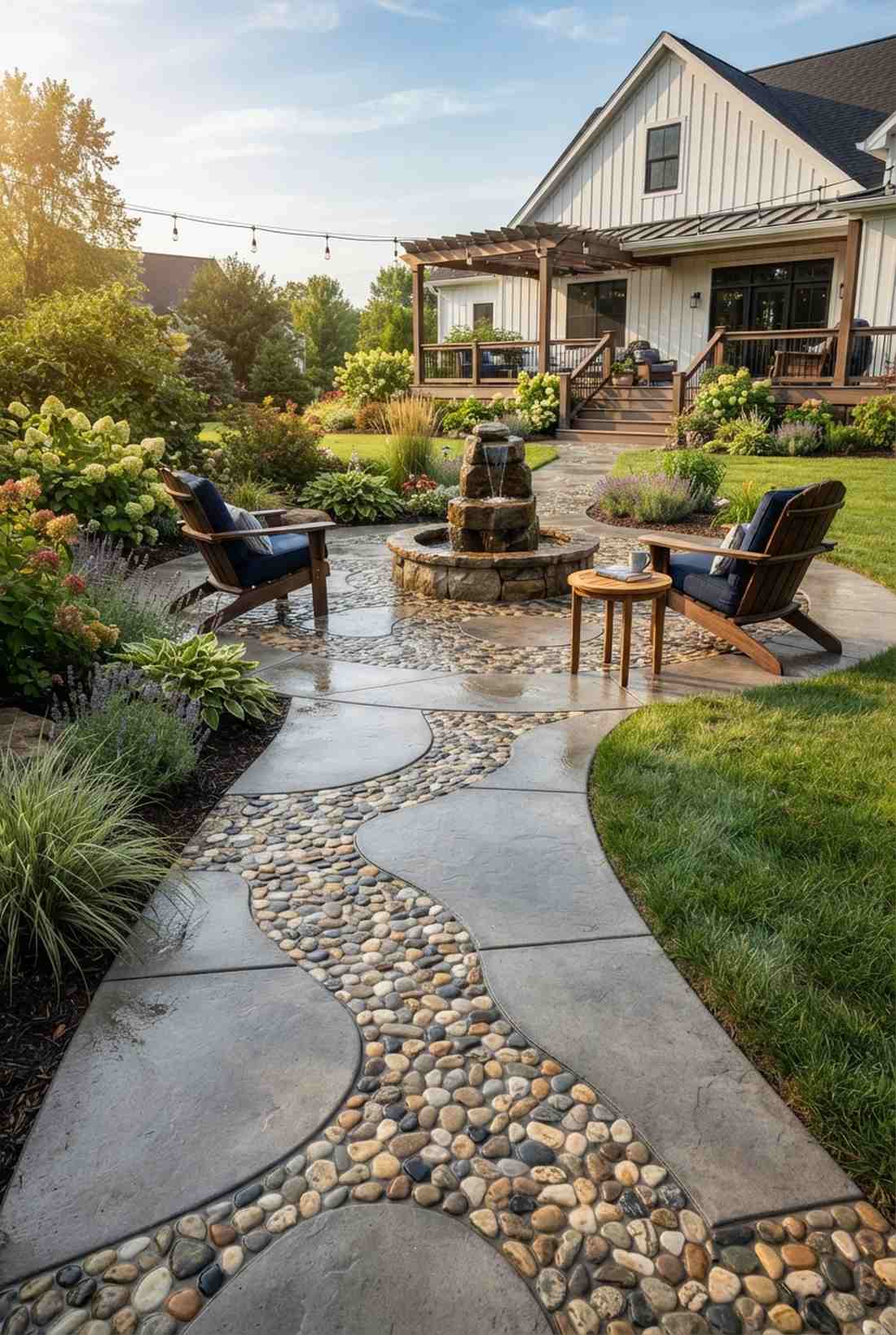 natural stone mosaic insets
