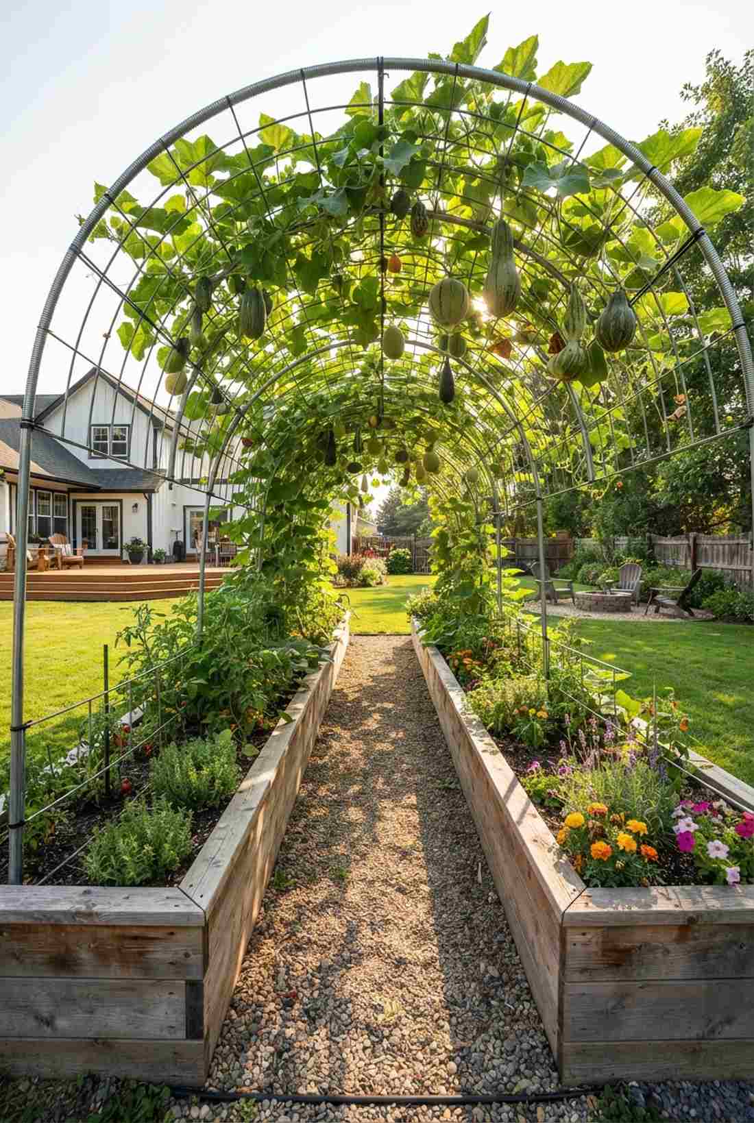 removable a frame trellis