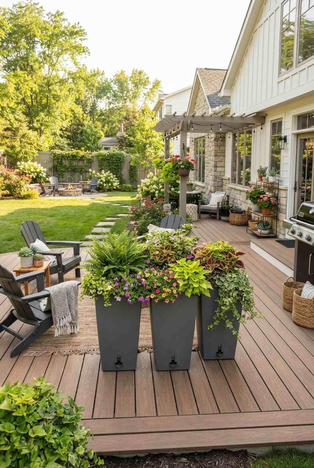 self watering container systems