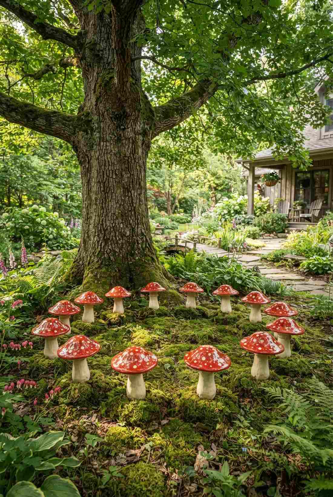 toadstool mushroom seats