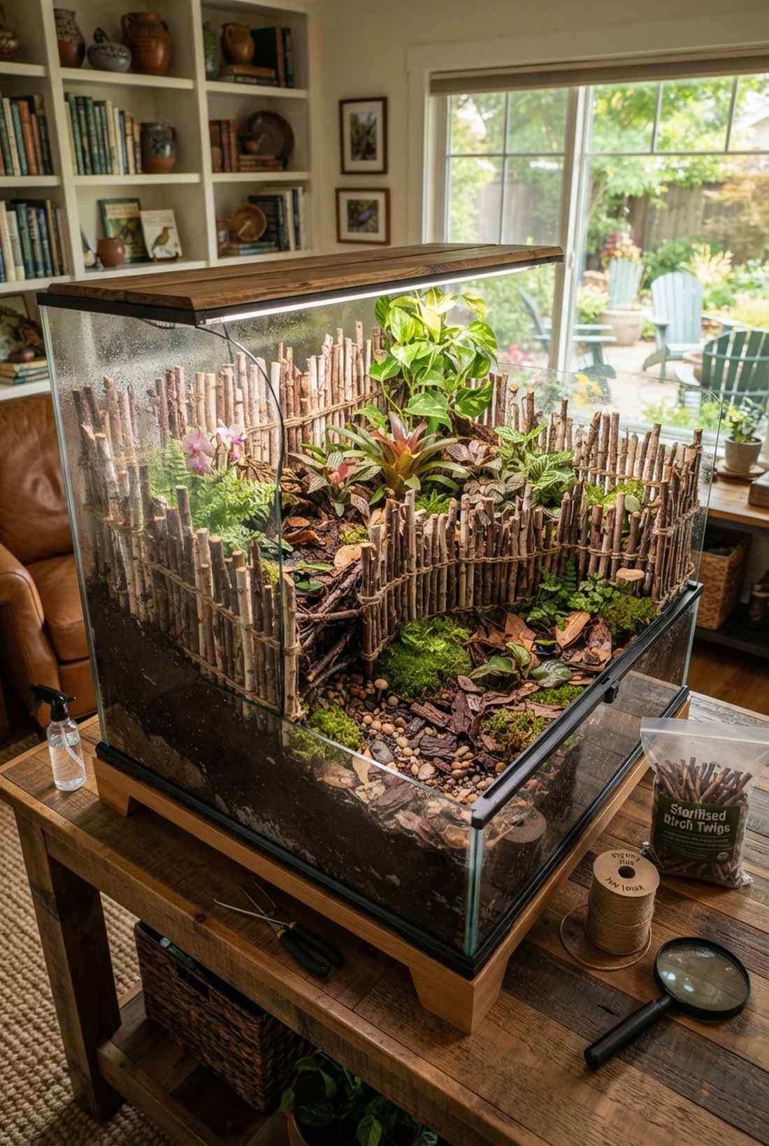 twig bundle fencing