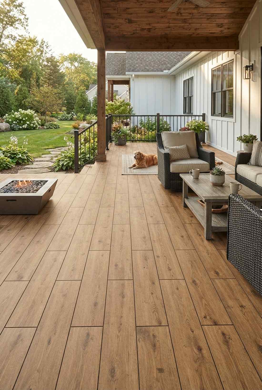wood look porcelain planks