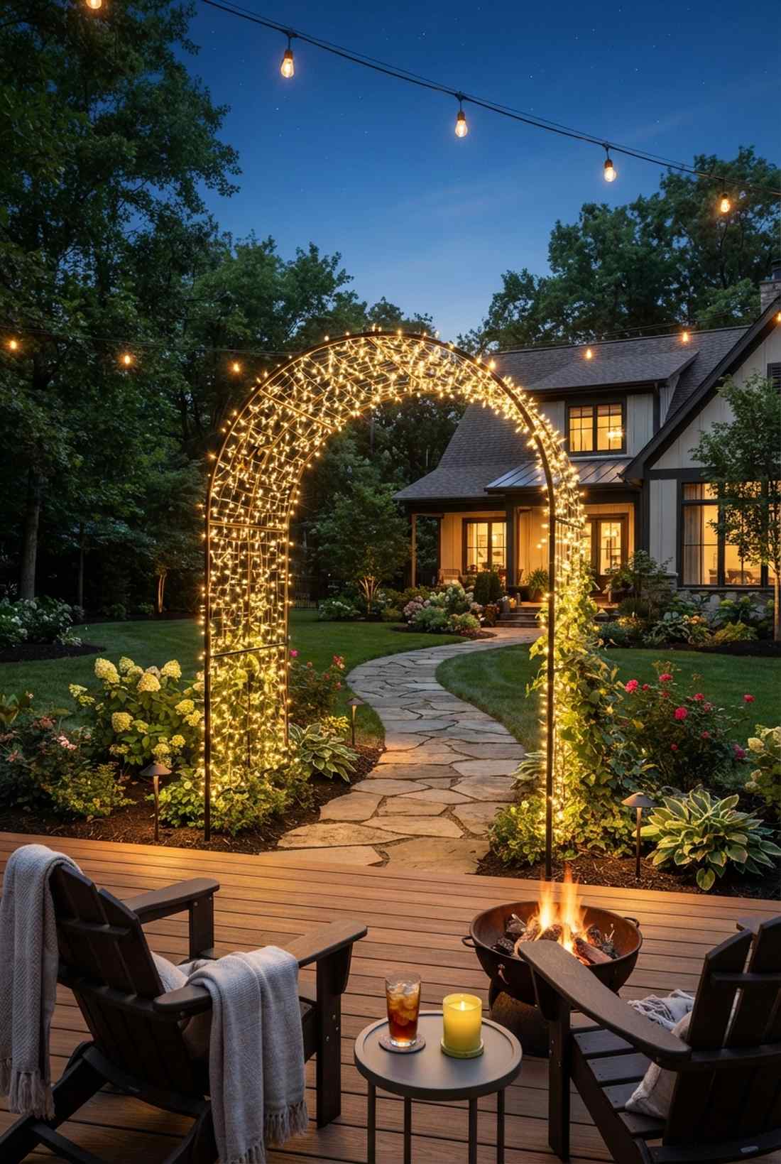 archway frame accent