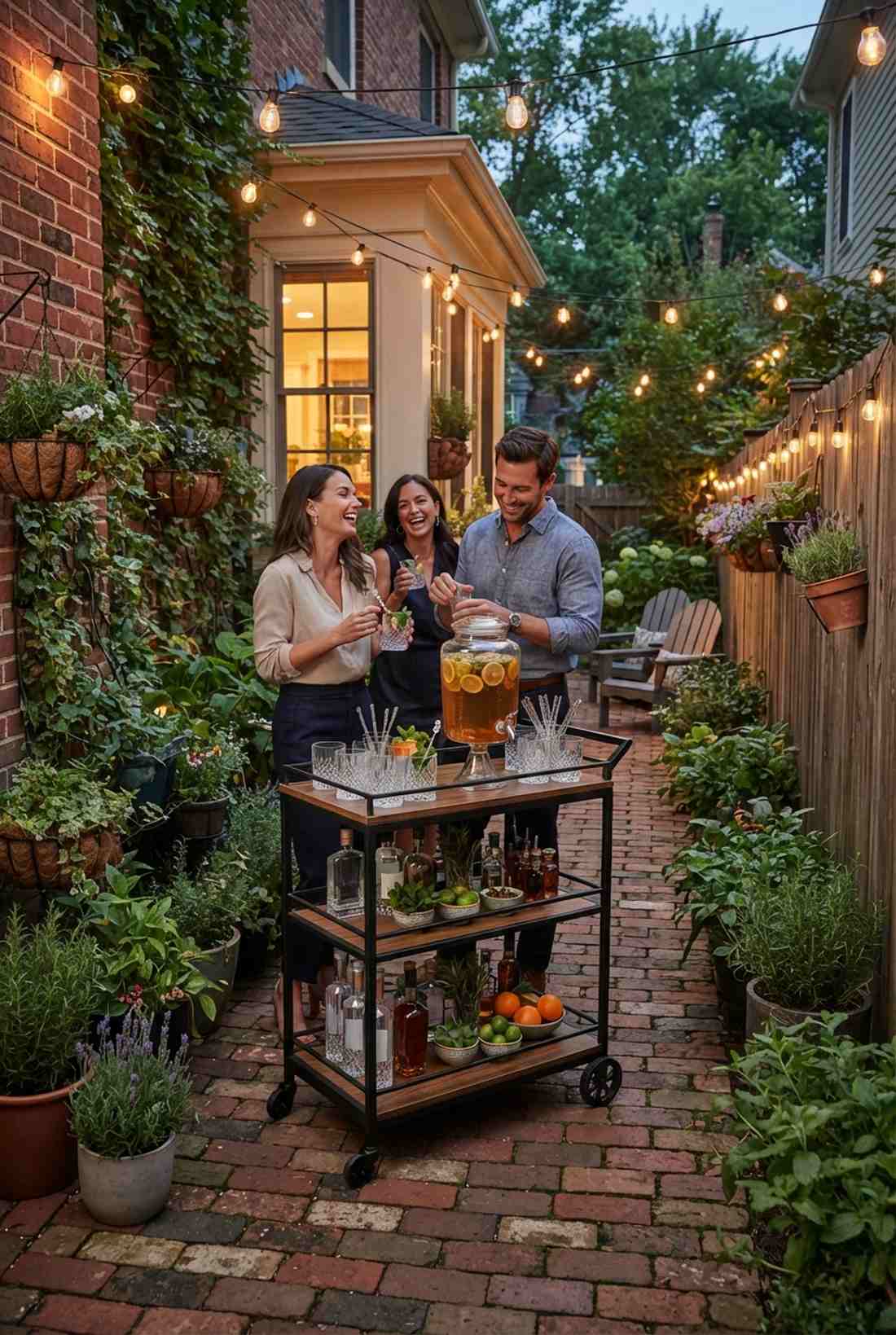 cocktail garden mixology hour