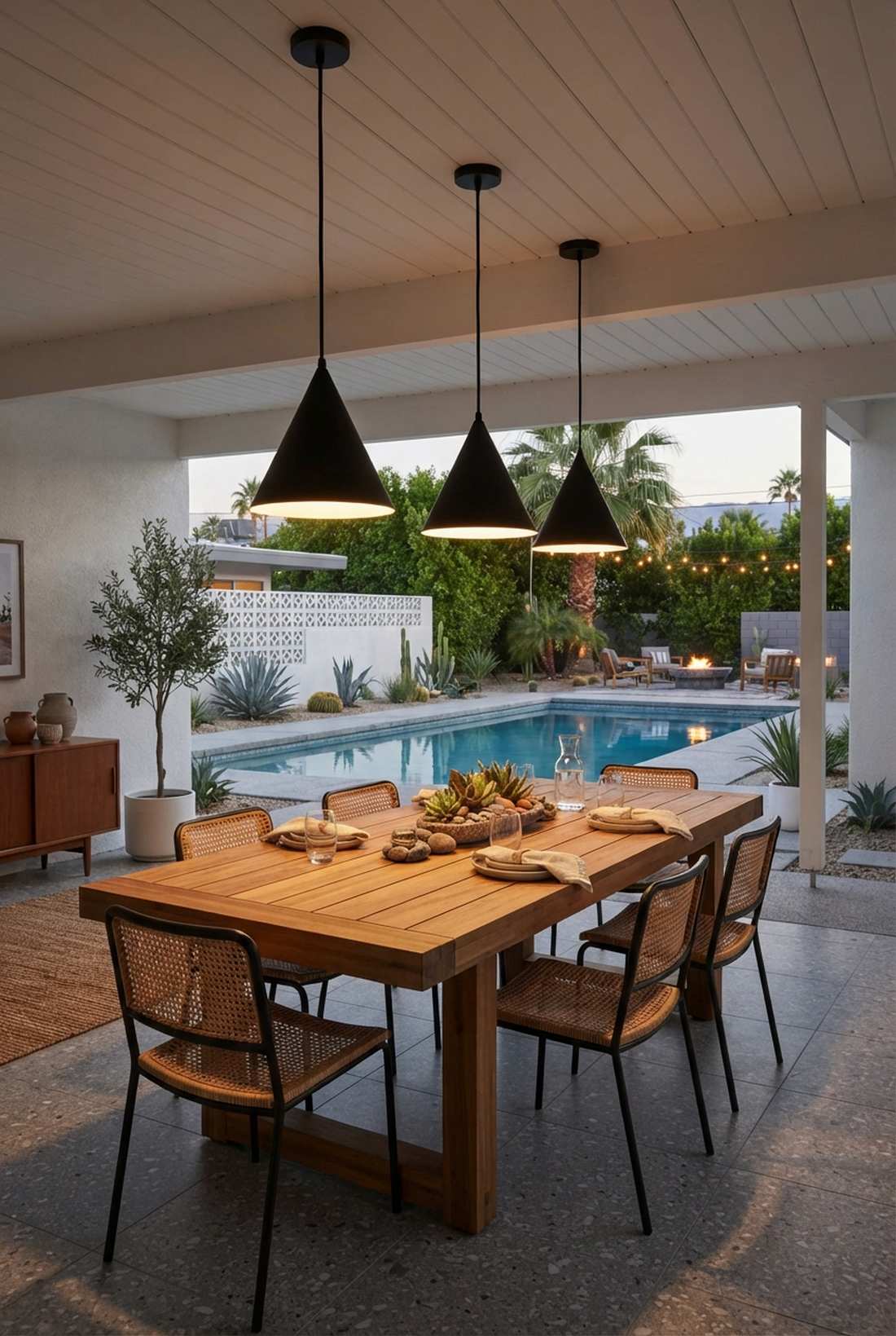 cone pendant lights