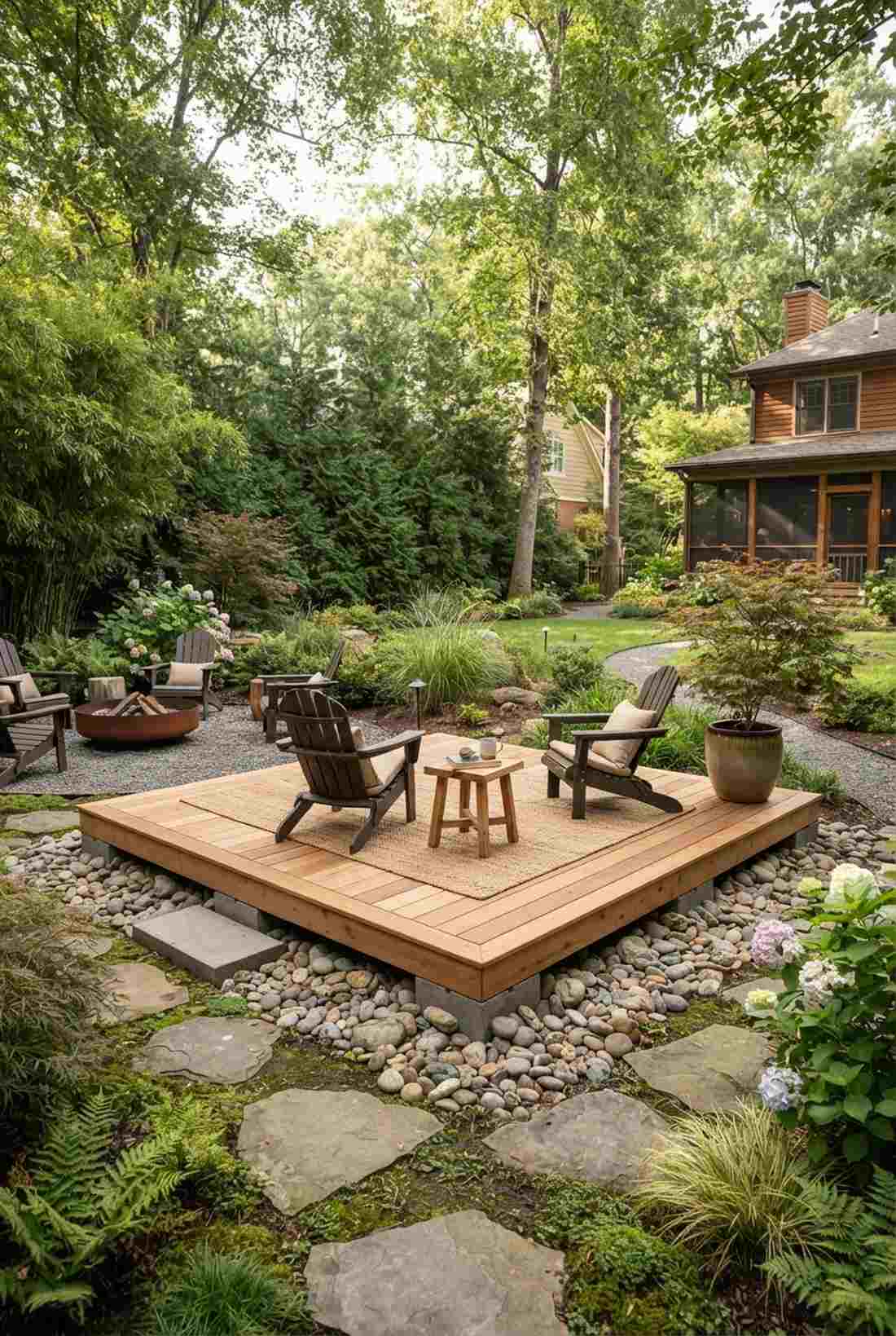 floating island deck