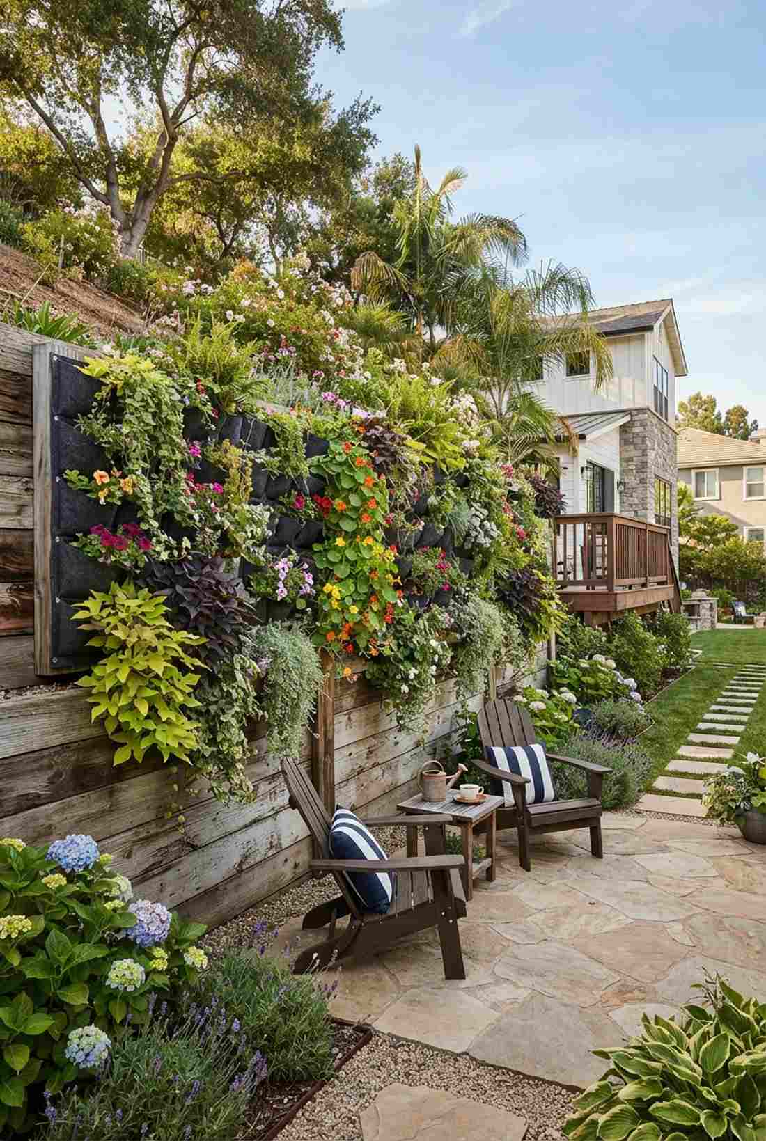 living wall pocket planters