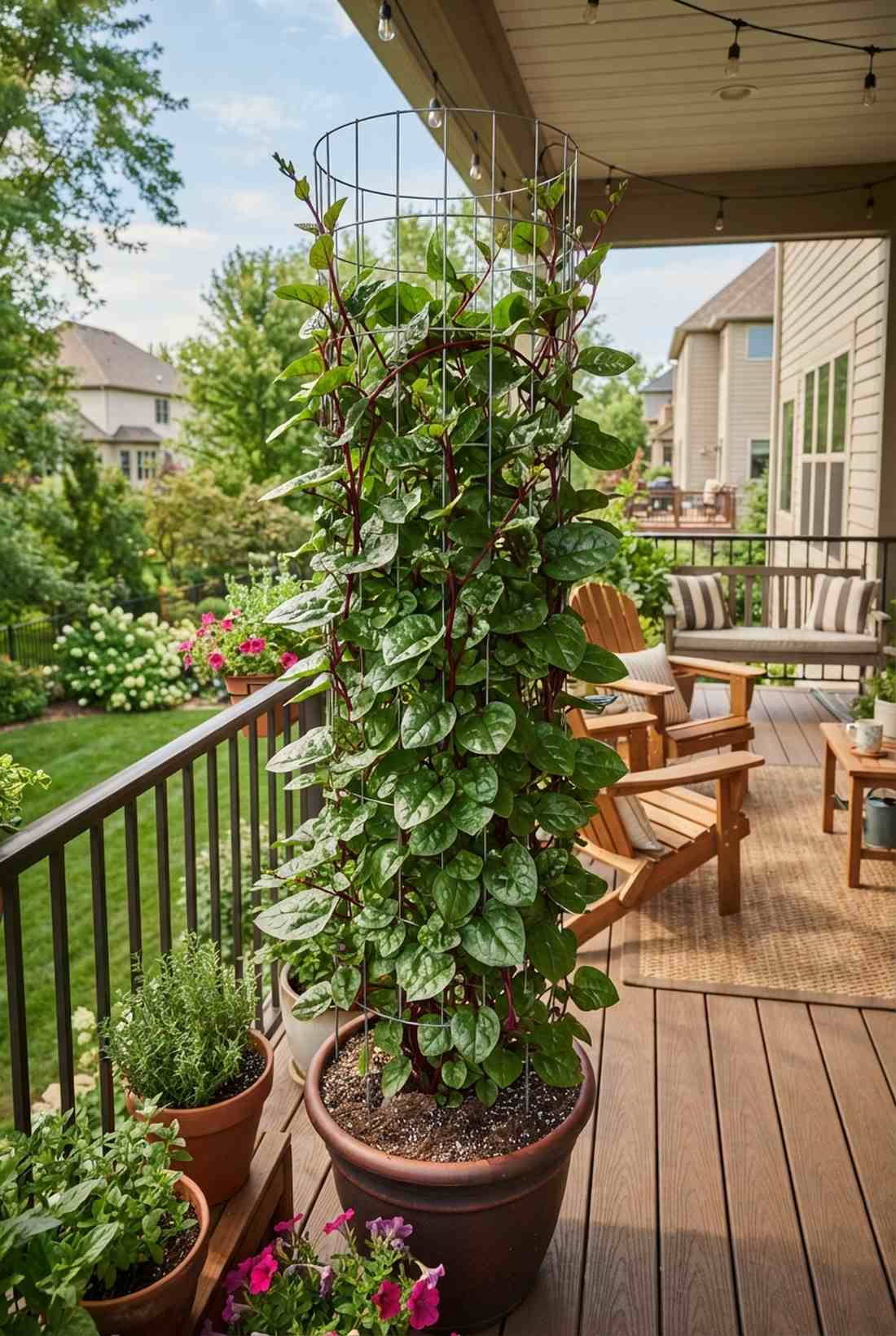 malabar spinach heat tolerant greens