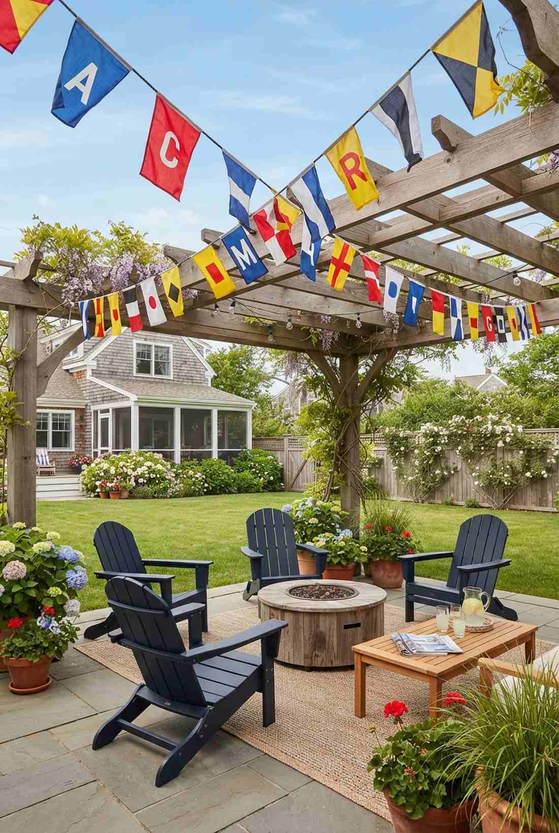 nautical flag bunting