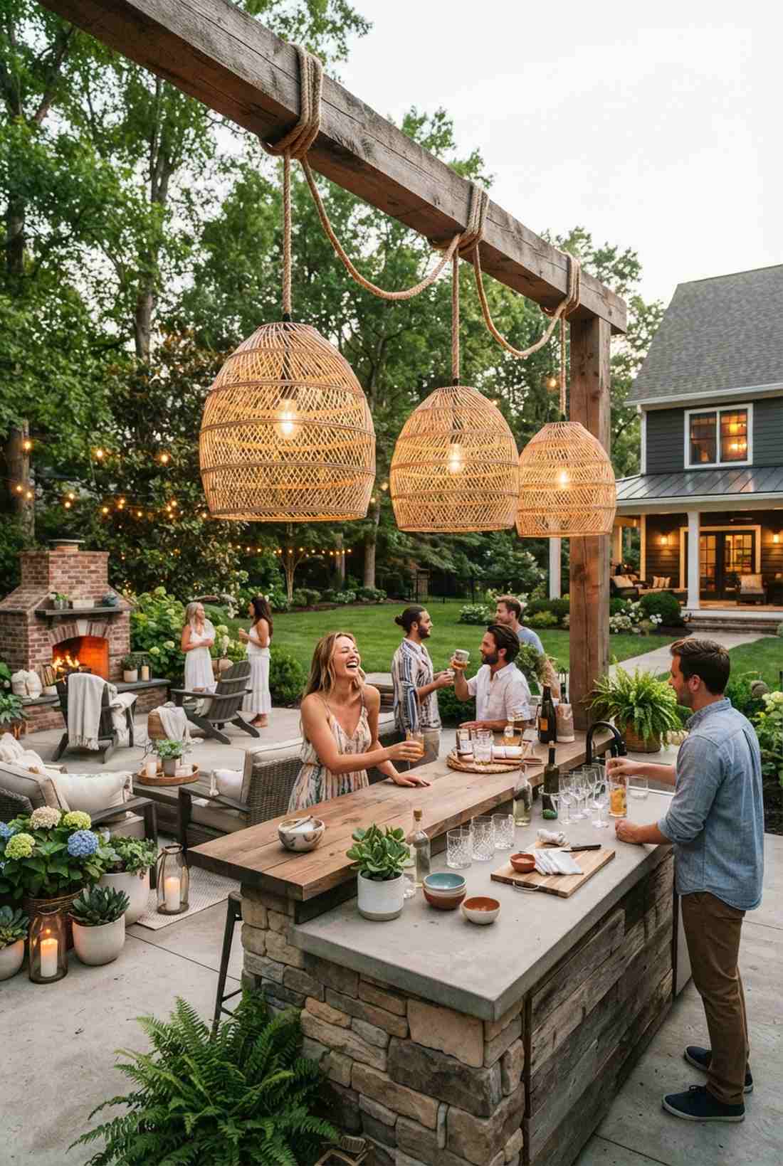 pendant light outdoor installations