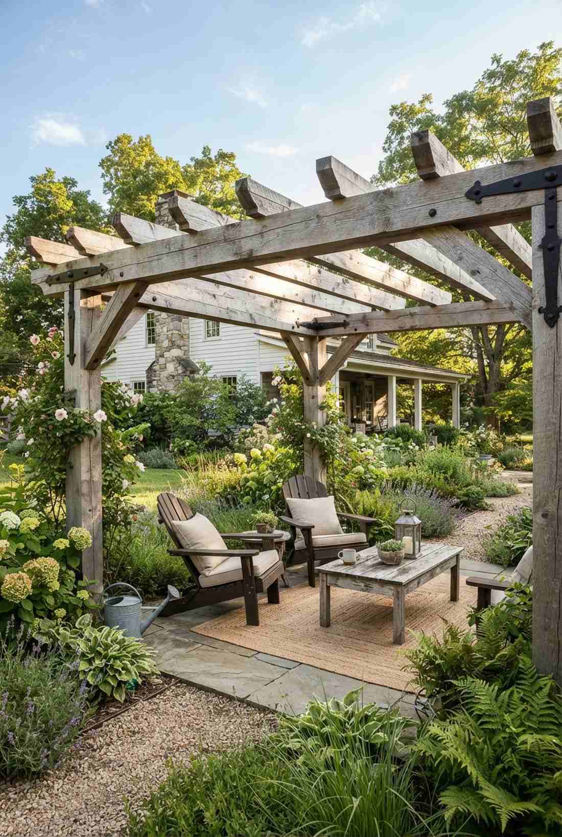 rustic weathered timber design