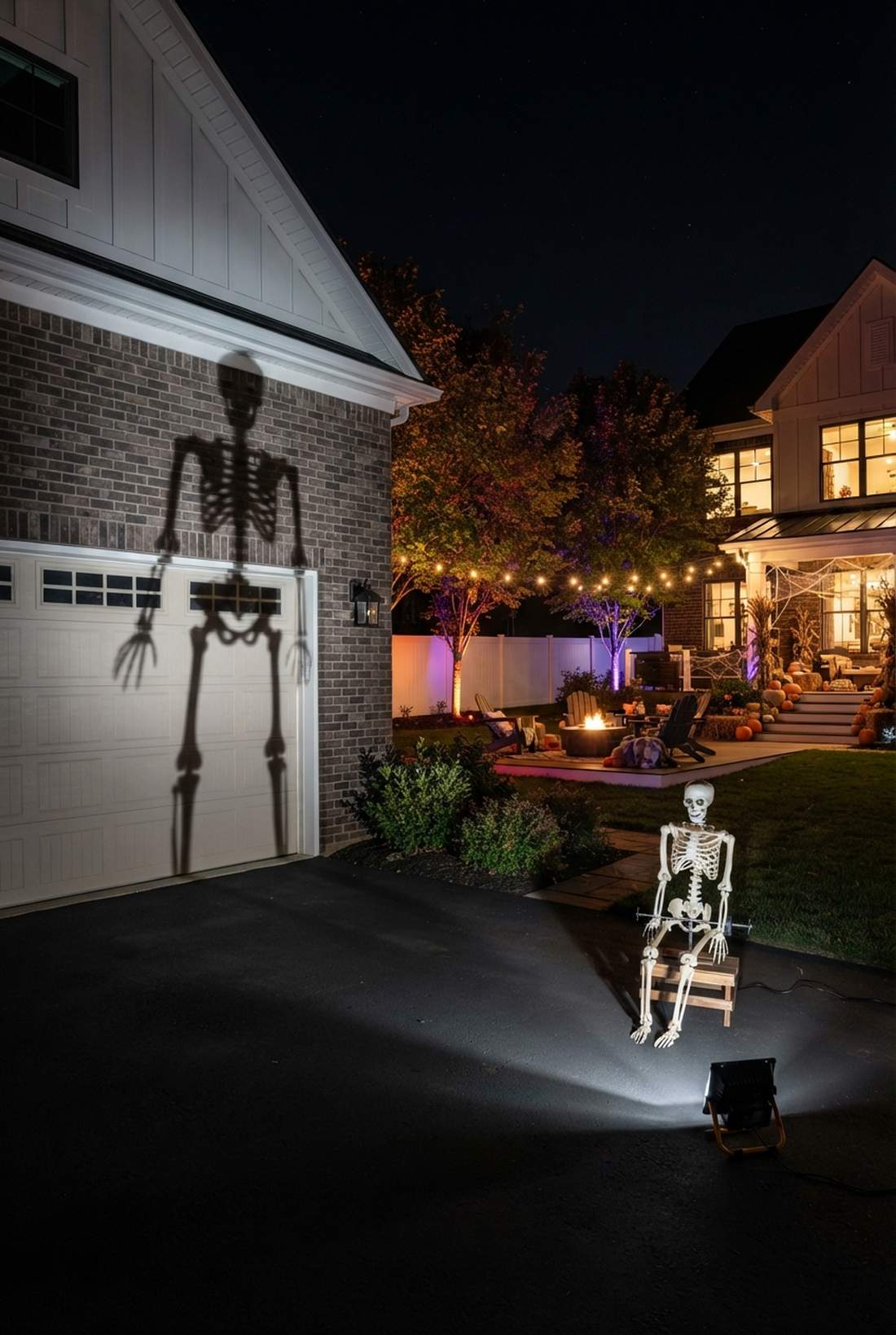 skeleton crew shadow projection