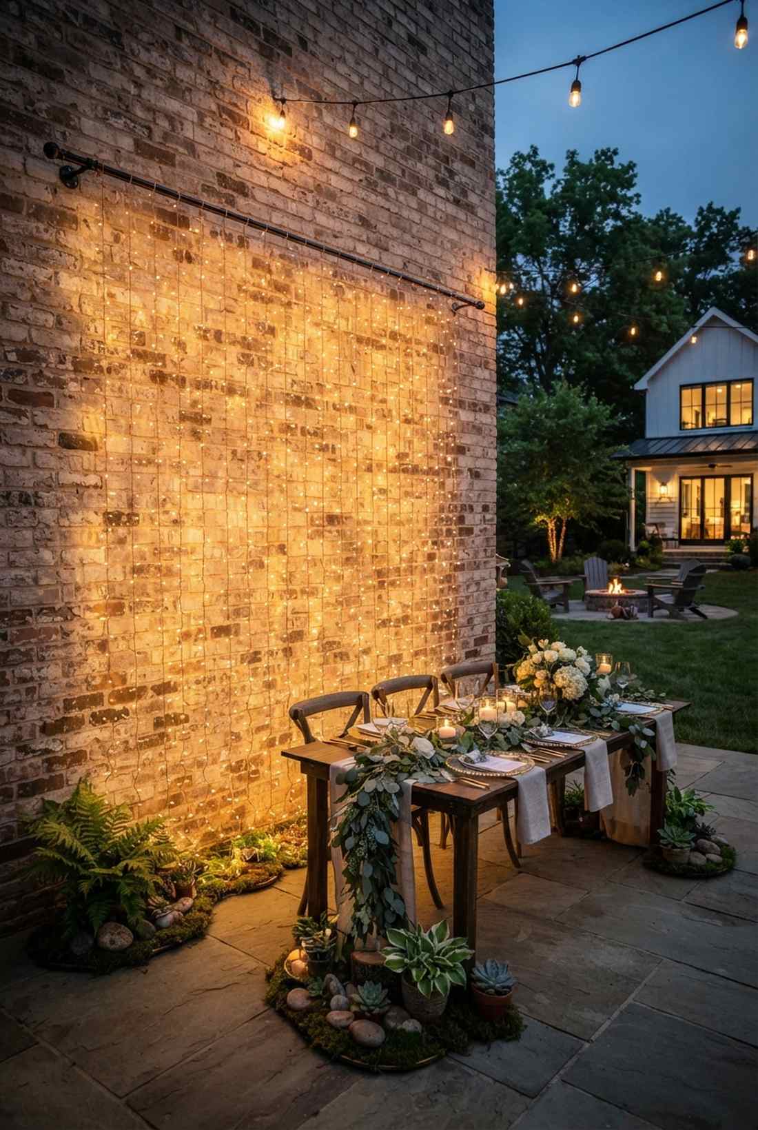 waterfall cascade backdrop