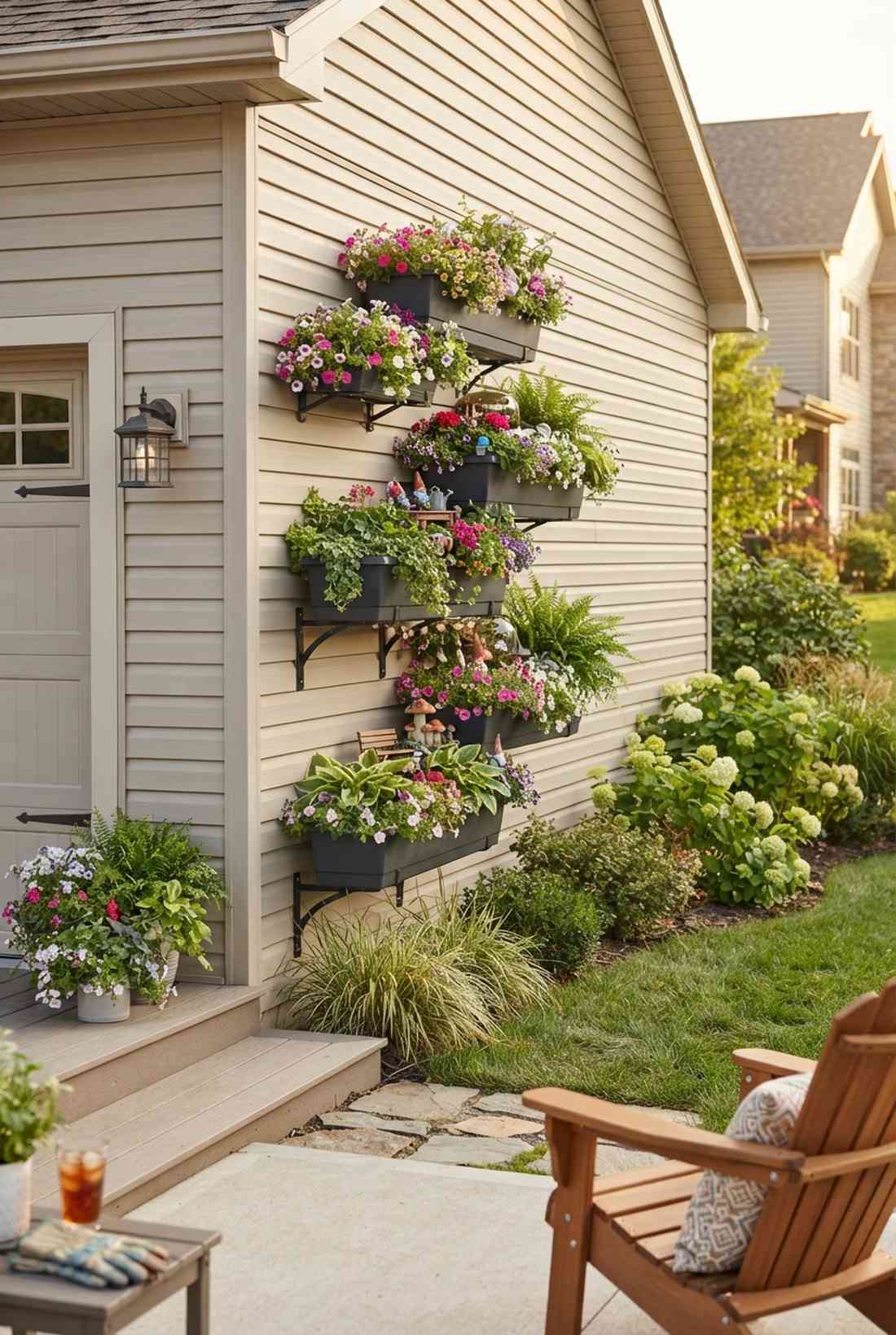 window box vertical array