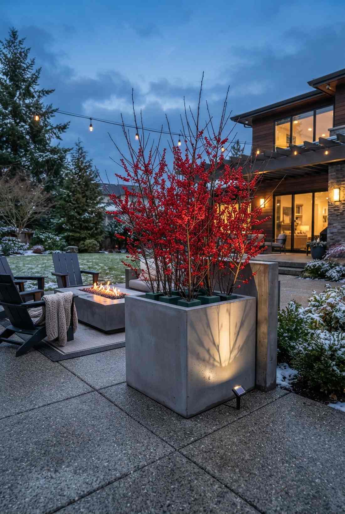 winterberry holly deciduous display
