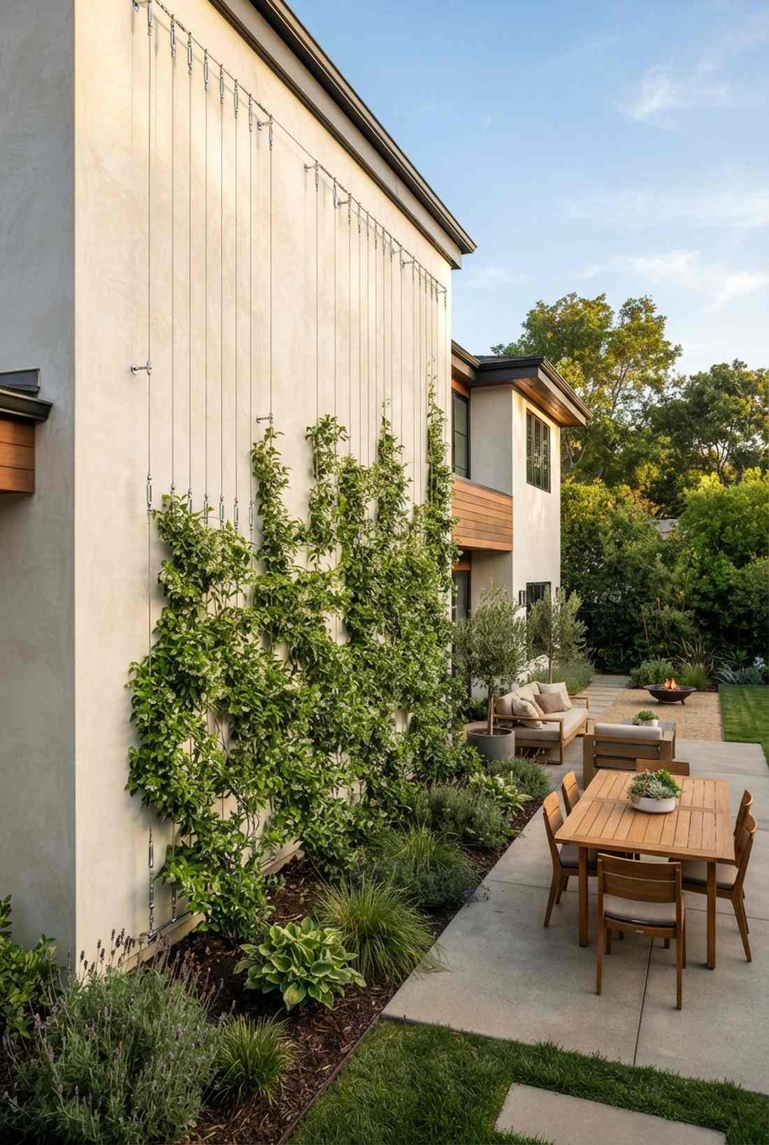 cable wire trellis systems