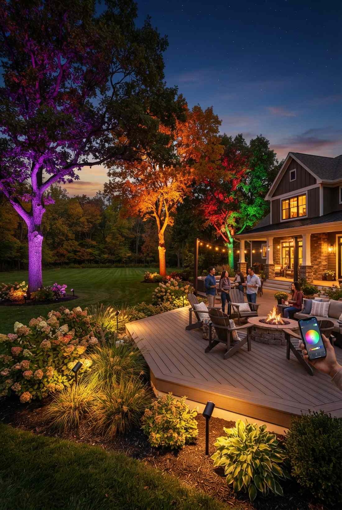 color changing rgb spotlights