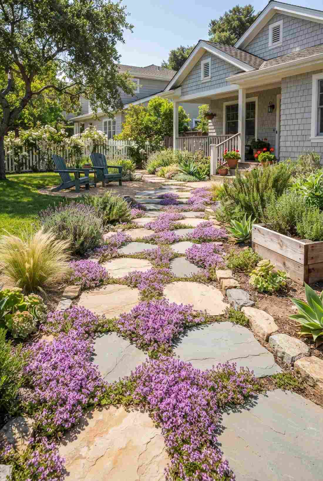 creeping thyme carpet