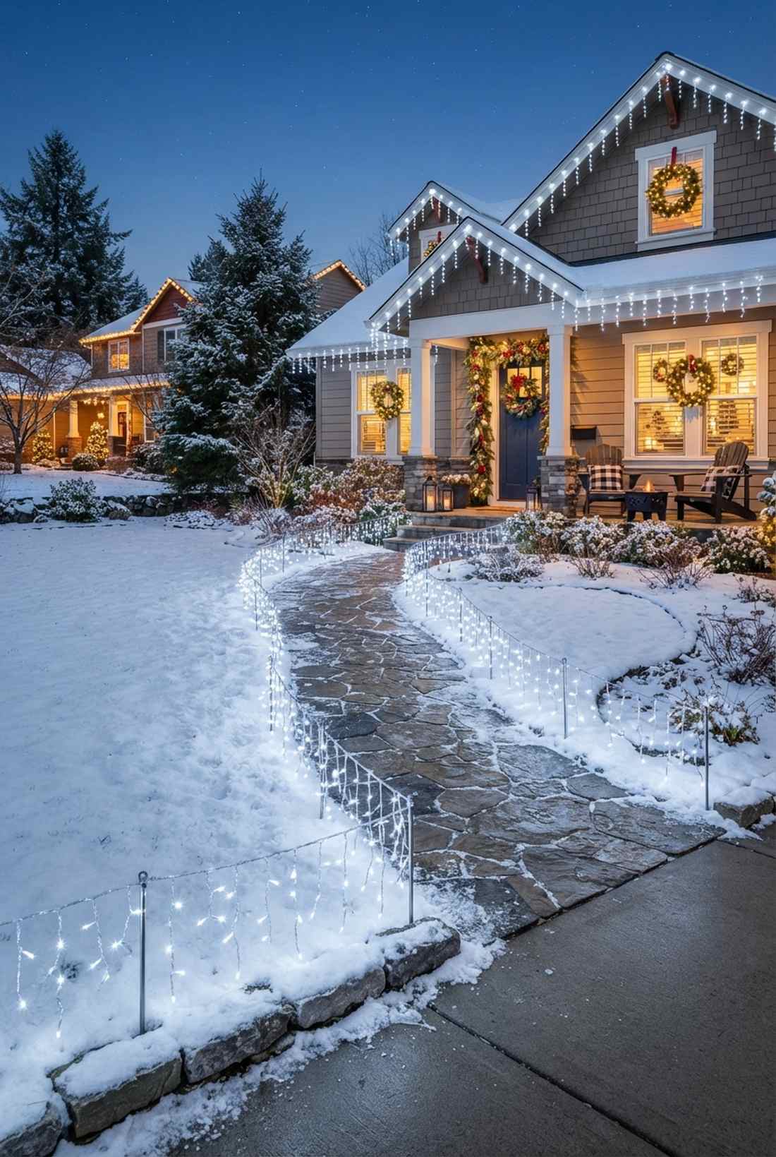 icicle stake pathway
